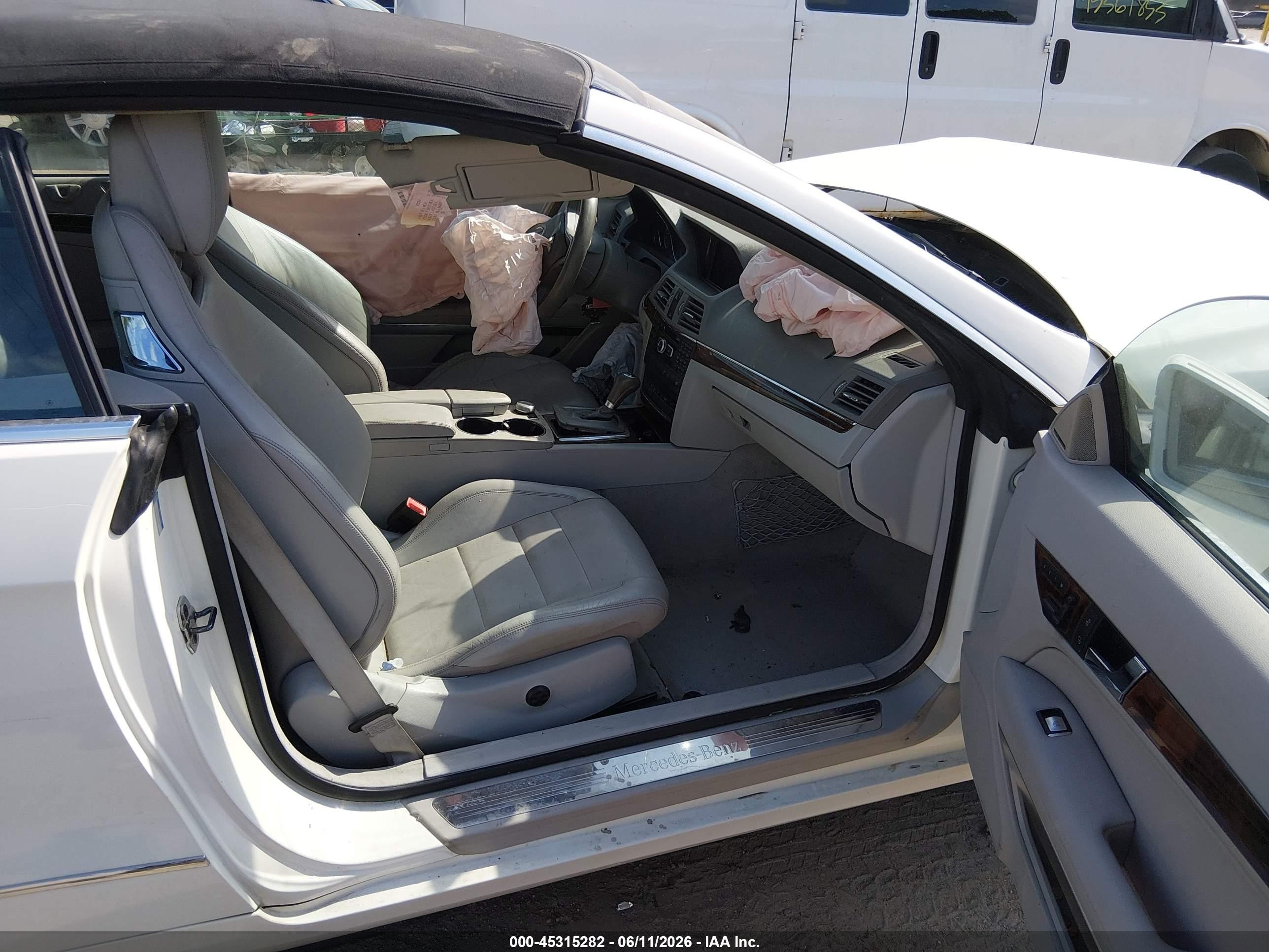 2012 Mercedes-benz E 350   White vin: WDDKK5KF6CF173501