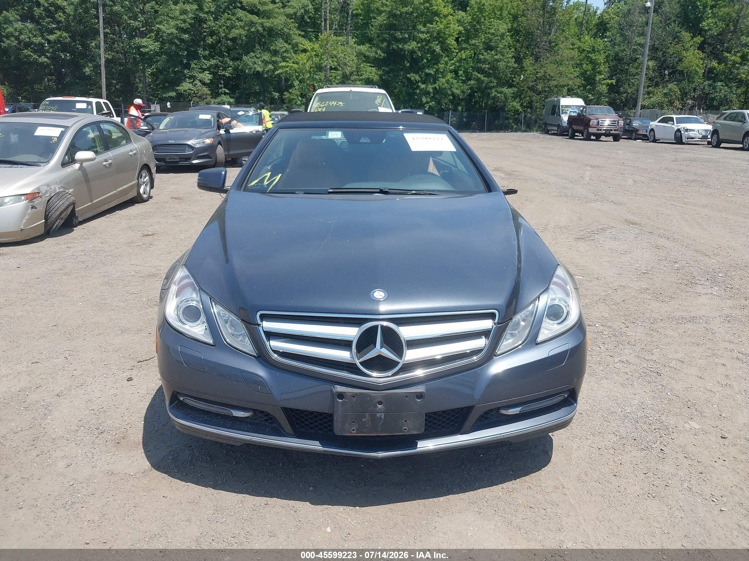 2013 Mercedes-benz E 350   Gray vin: WDDKK5KF6DF203498