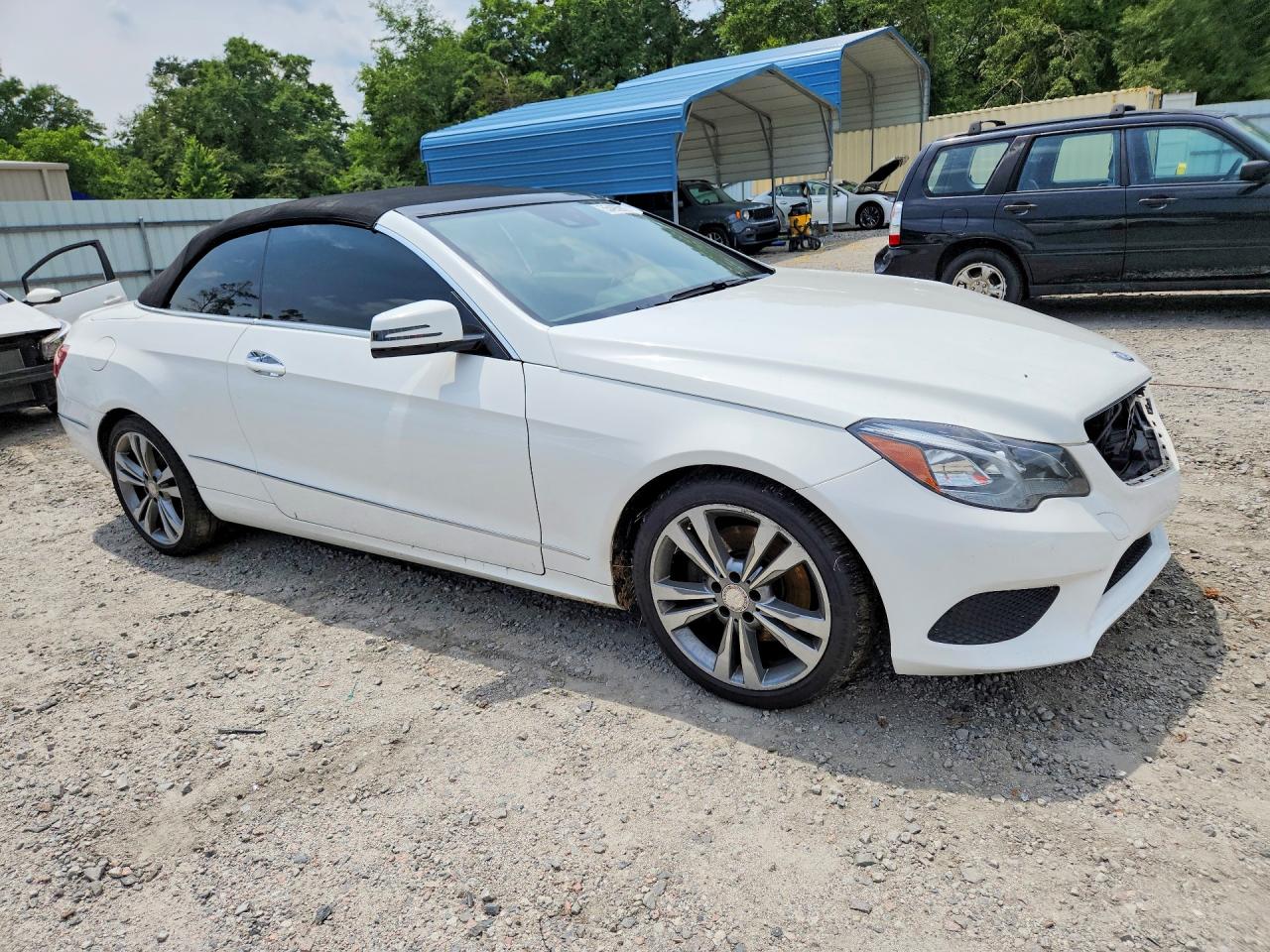 2014 Mercedes-benz E 350 Белый vin: WDDKK5KF6EF261094
