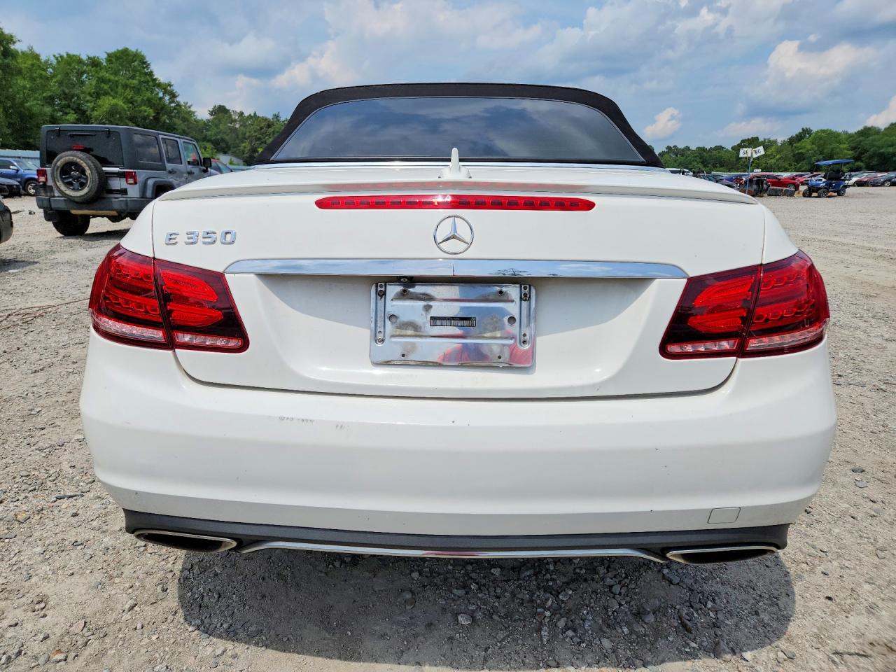 2014 Mercedes-benz E 350 Белый vin: WDDKK5KF6EF261094