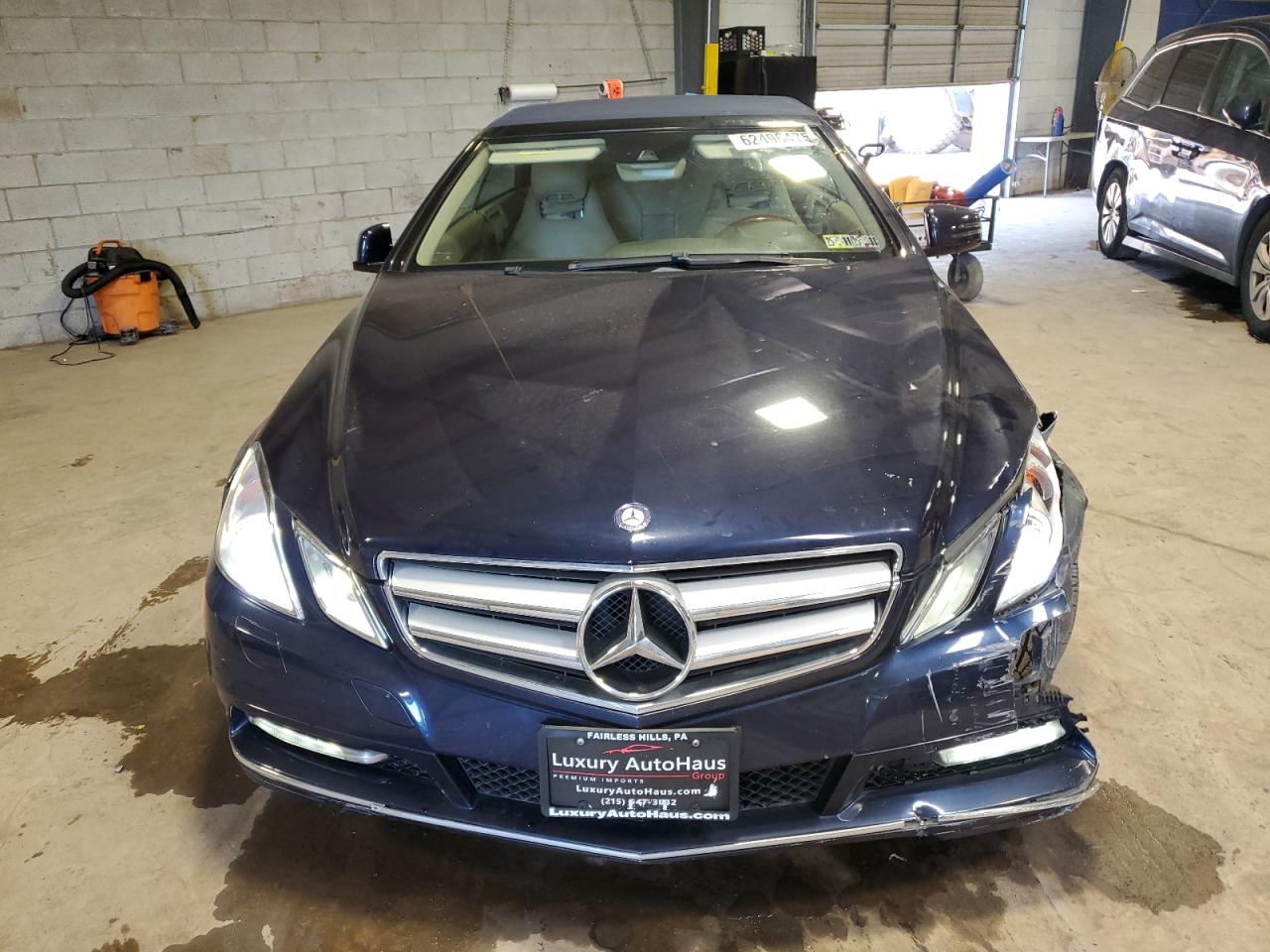 2012 Mercedes-benz E 350 Blue vin: WDDKK5KF7CF142757