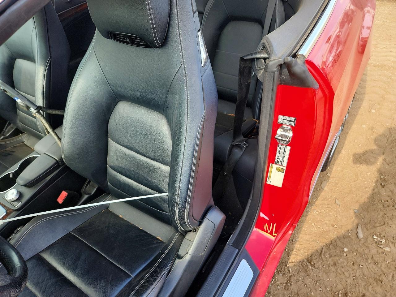 2012 Mercedes-benz E 350 Red vin: WDDKK5KF7CF150745