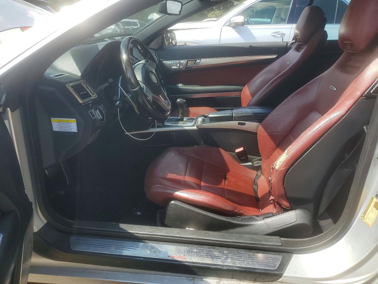 2012 Mercedes-benz E 350 Silver vin: WDDKK5KF7CF155685