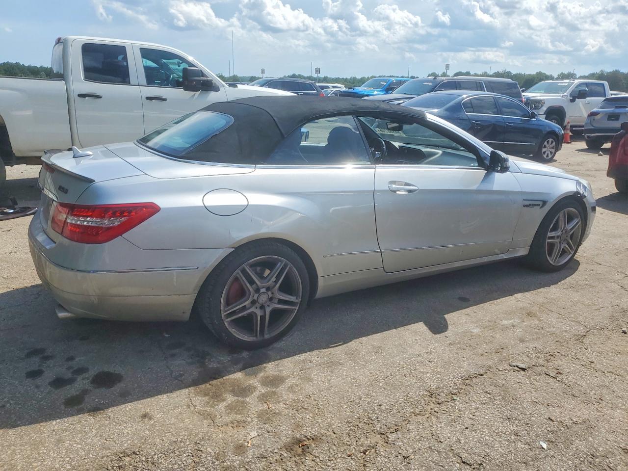 2012 Mercedes-benz E 350 Silver vin: WDDKK5KF7CF155685