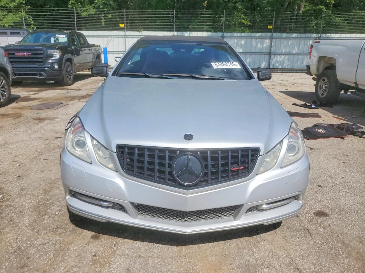 2012 Mercedes-benz E 350 Silver vin: WDDKK5KF7CF155685