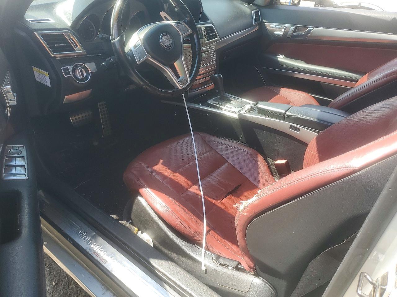 2012 Mercedes-benz E 350 Silver vin: WDDKK5KF7CF155685