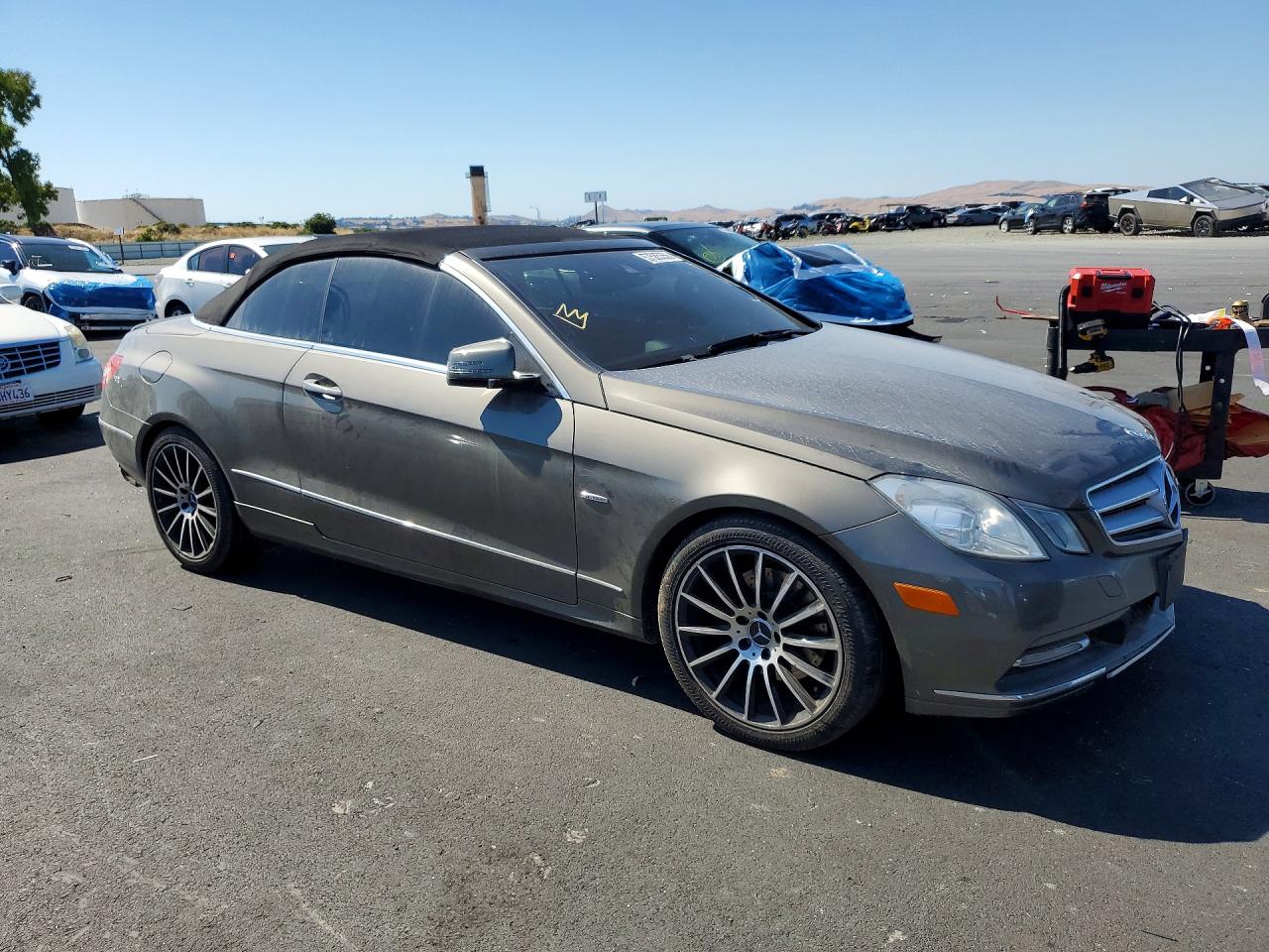 2012 Mercedes-benz E 350 Gray vin: WDDKK5KF7CF167920