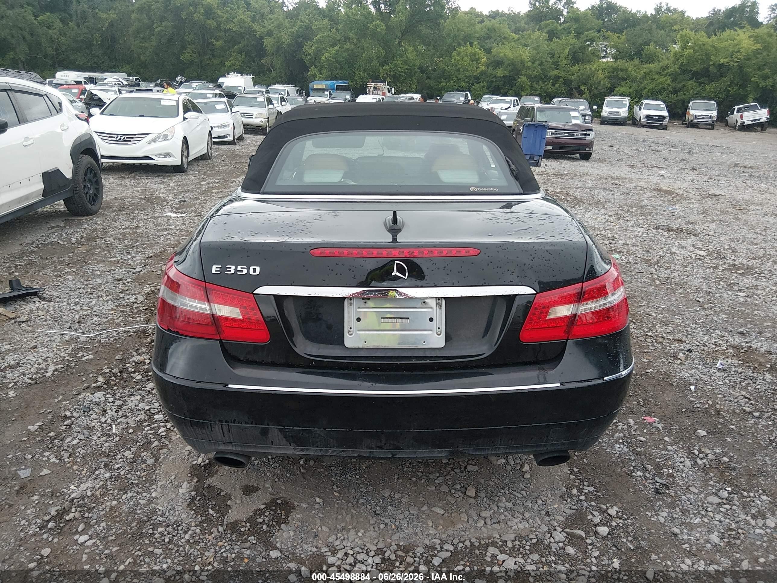 2012 Mercedes-benz E 350   Black vin: WDDKK5KF7CF170929