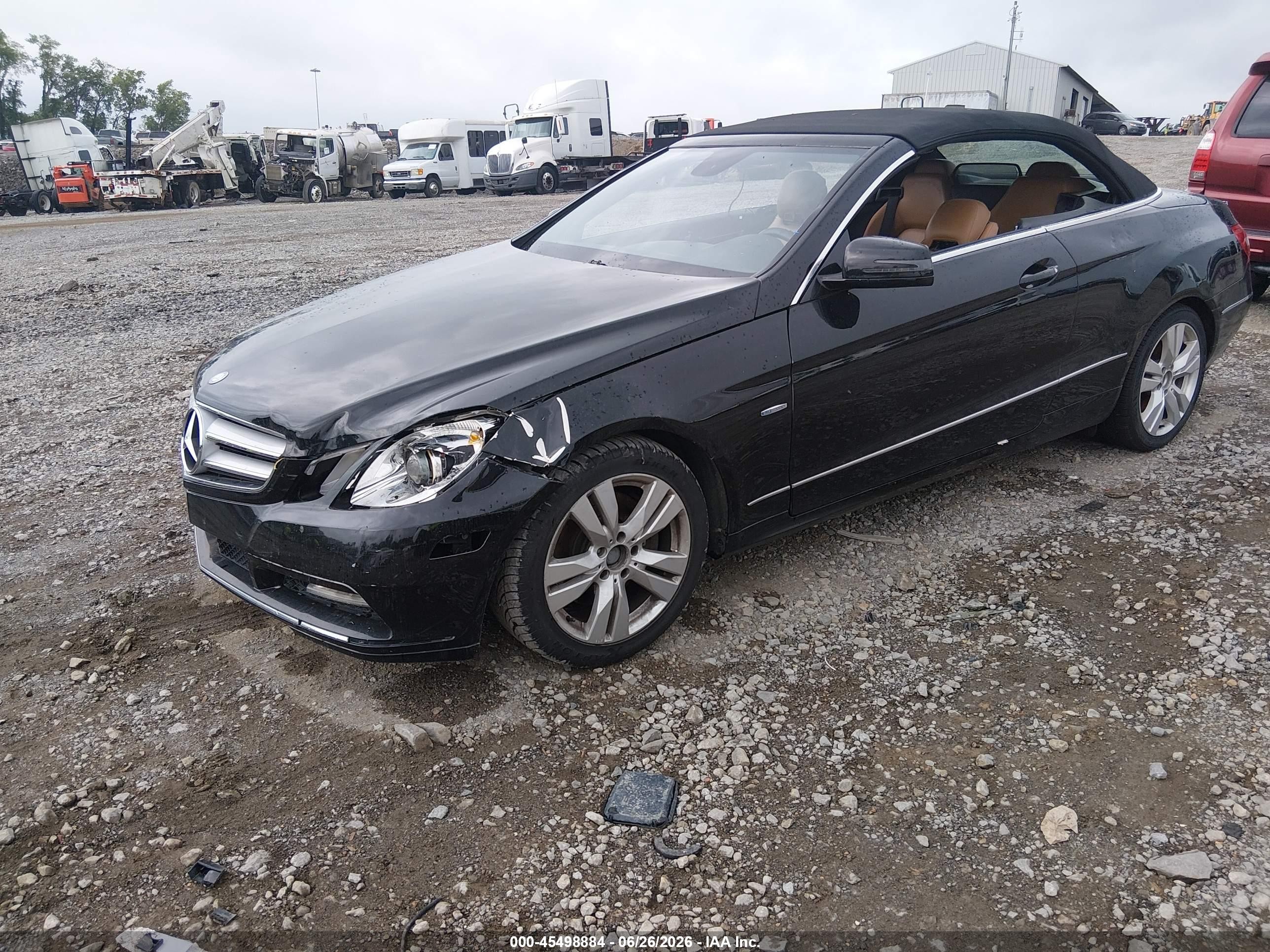 2012 Mercedes-benz E 350   Black vin: WDDKK5KF7CF170929