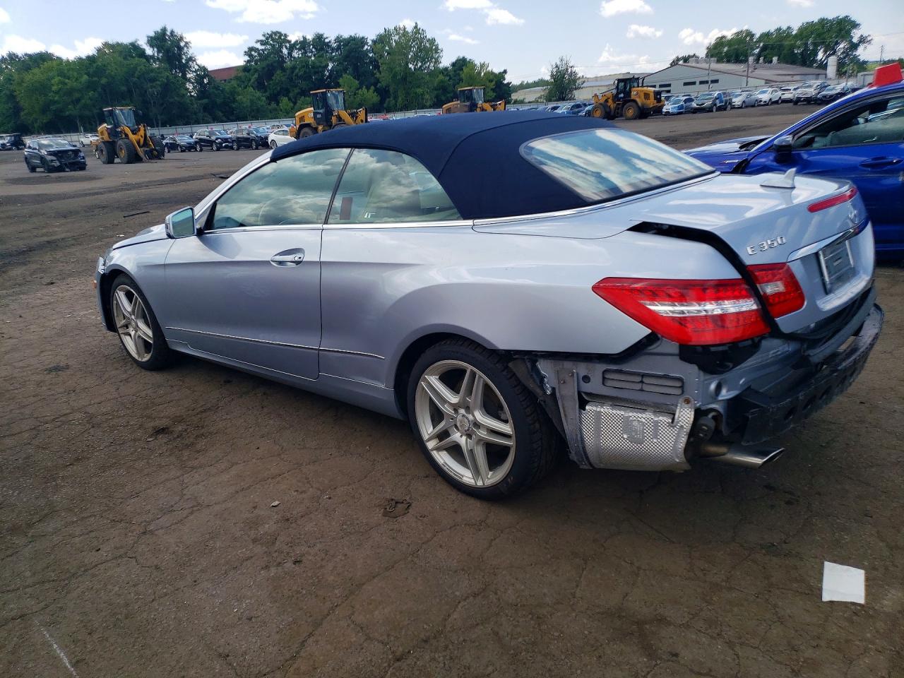 2013 Mercedes-benz E 350 Синий vin: WDDKK5KF7DF191135