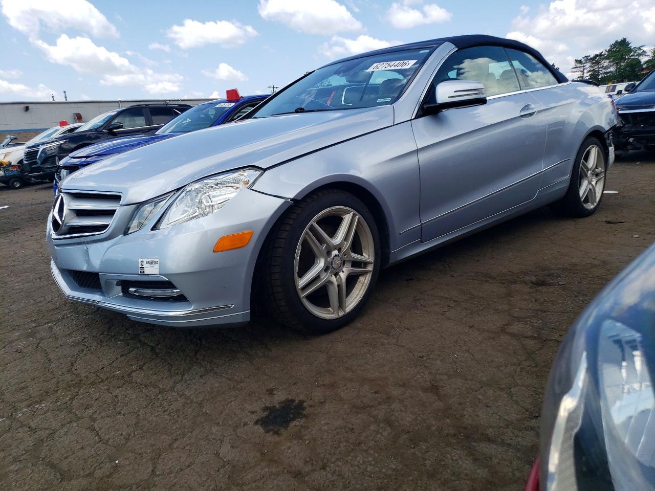 2013 Mercedes-benz E 350 Синий vin: WDDKK5KF7DF191135
