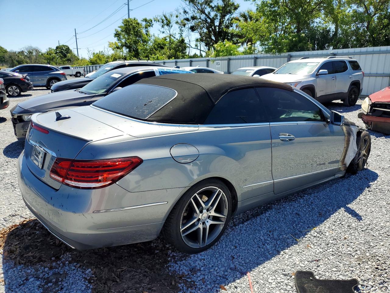 2014 Mercedes-benz E 350 Gray vin: WDDKK5KF7EF272508