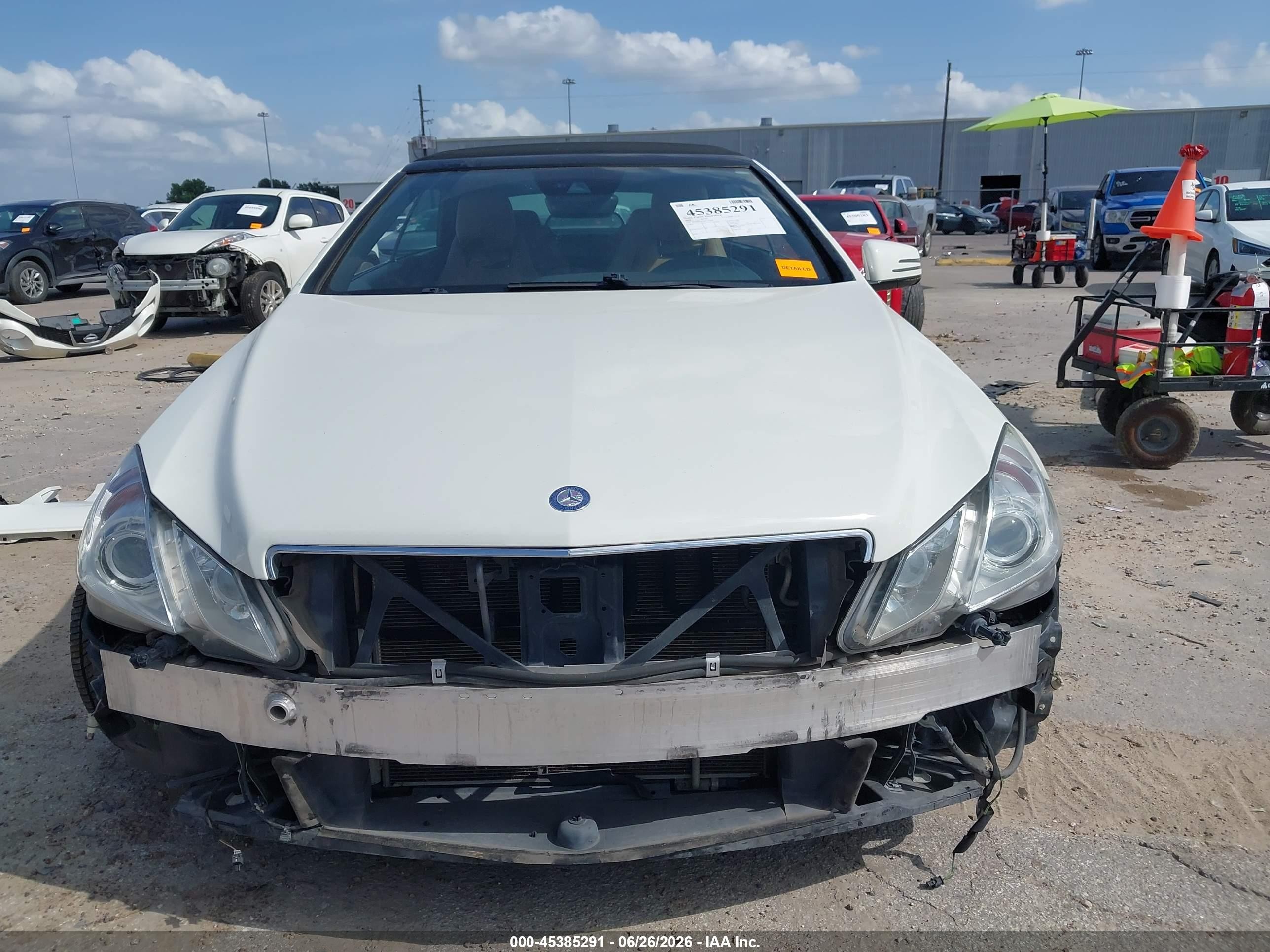 2012 Mercedes-benz E 350   Белый vin: WDDKK5KF8CF167814