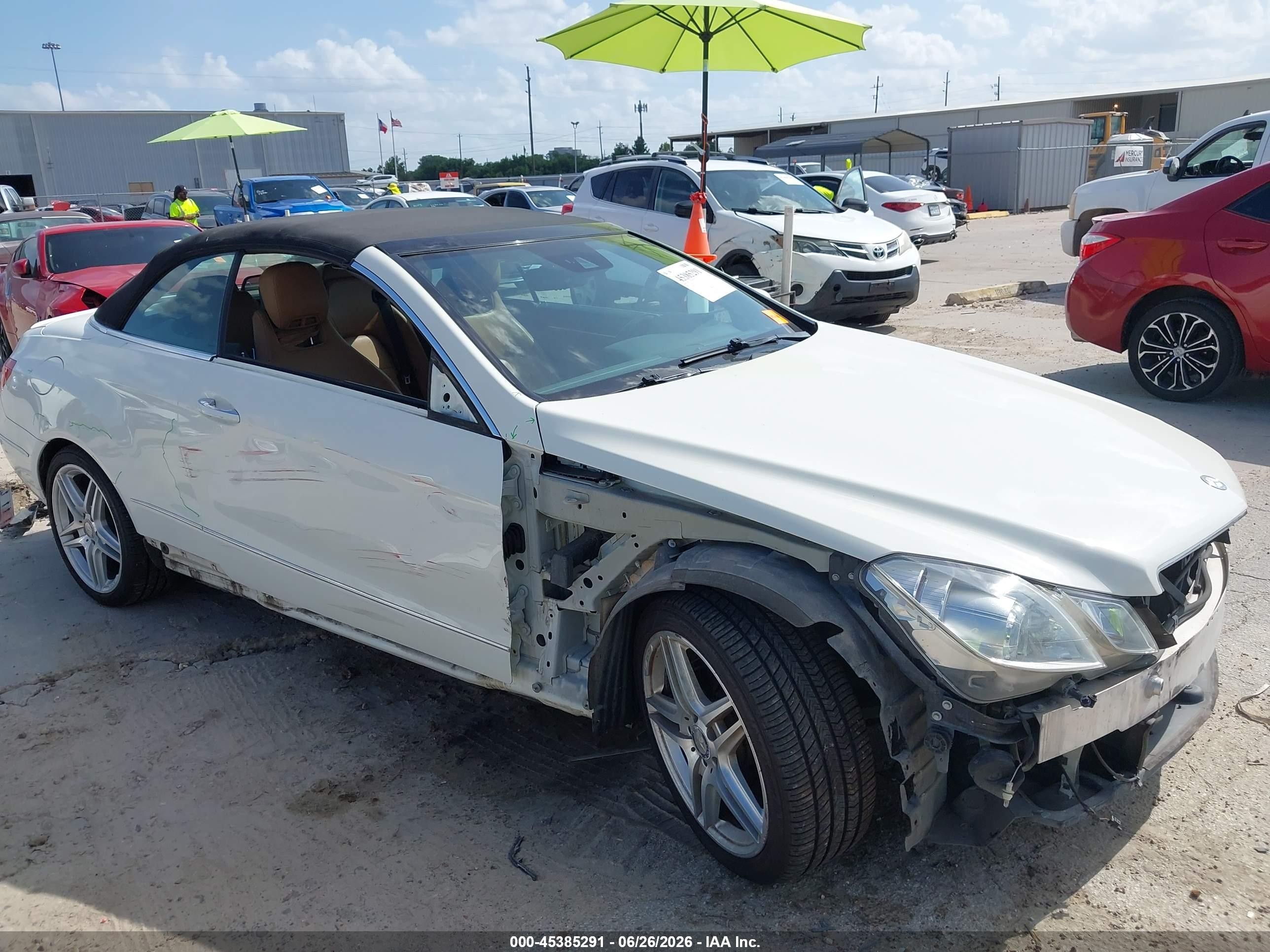 2012 Mercedes-benz E 350   Белый vin: WDDKK5KF8CF167814