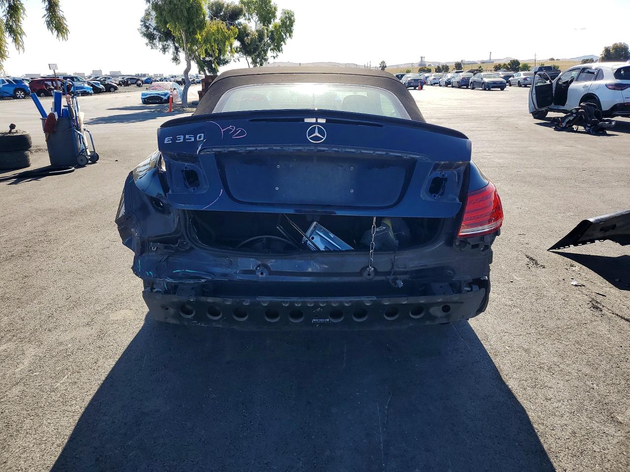 2014 Mercedes-benz E 350 Синий vin: WDDKK5KF8EF227013
