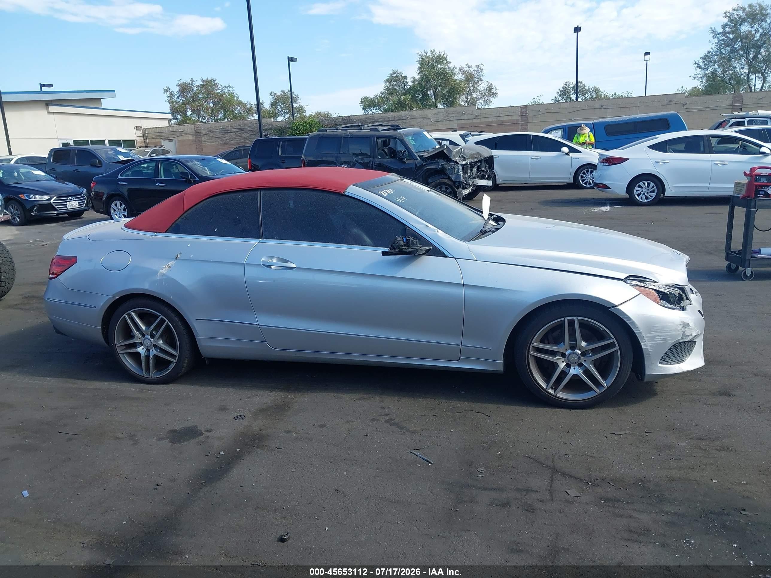 2014 Mercedes-benz E 350 Серебряный vin: WDDKK5KF9EF277306