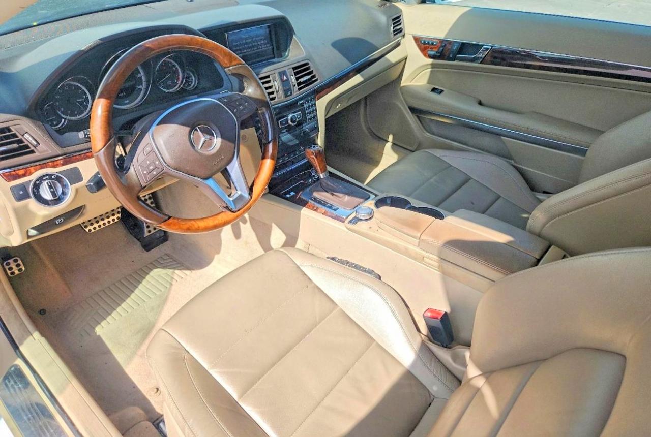 2013 Mercedes-benz E 350 White vin: WDDKK5KFXDF188052