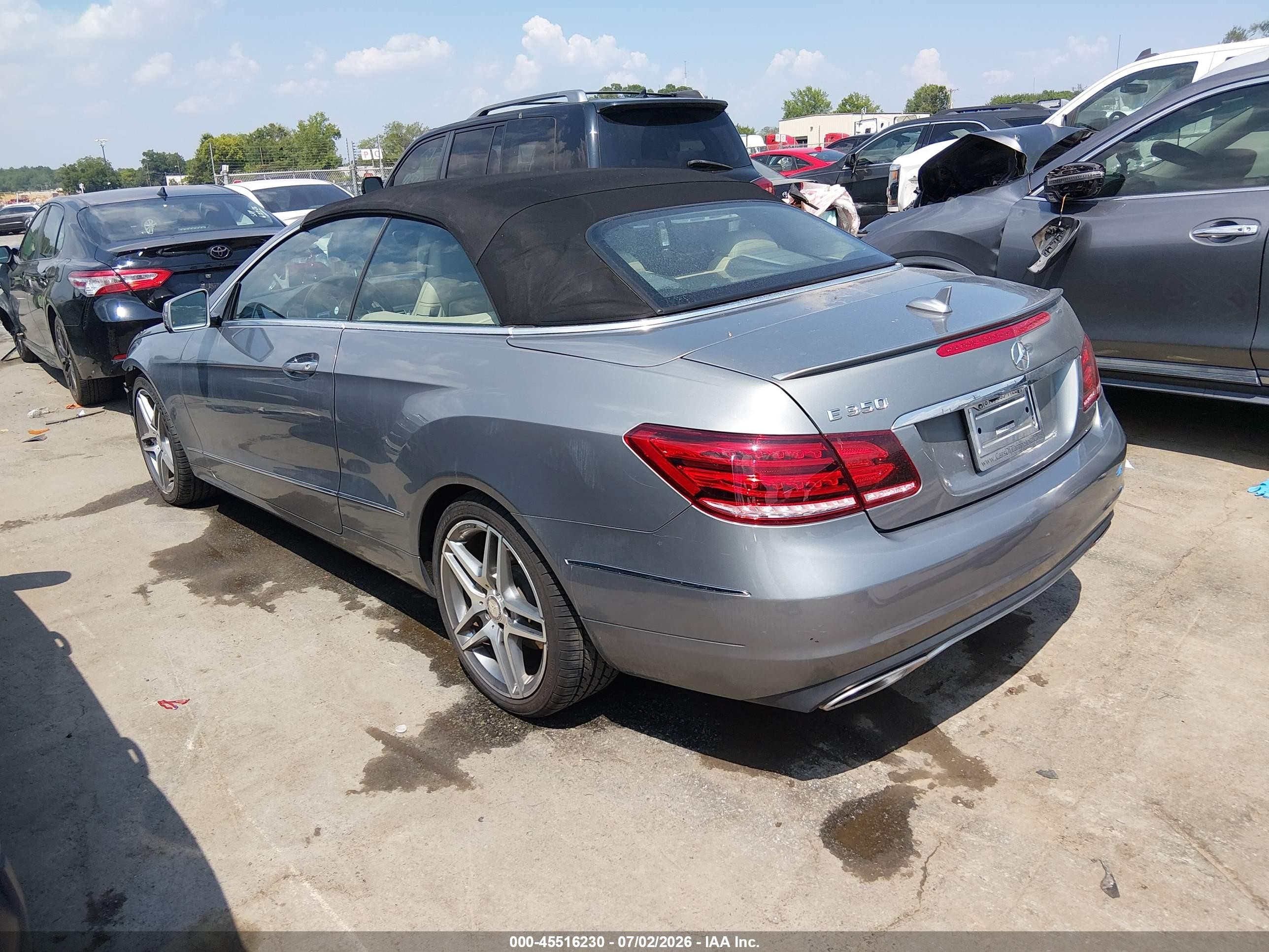 2014 Mercedes-benz E 350 Gray vin: WDDKK5KFXEF276200