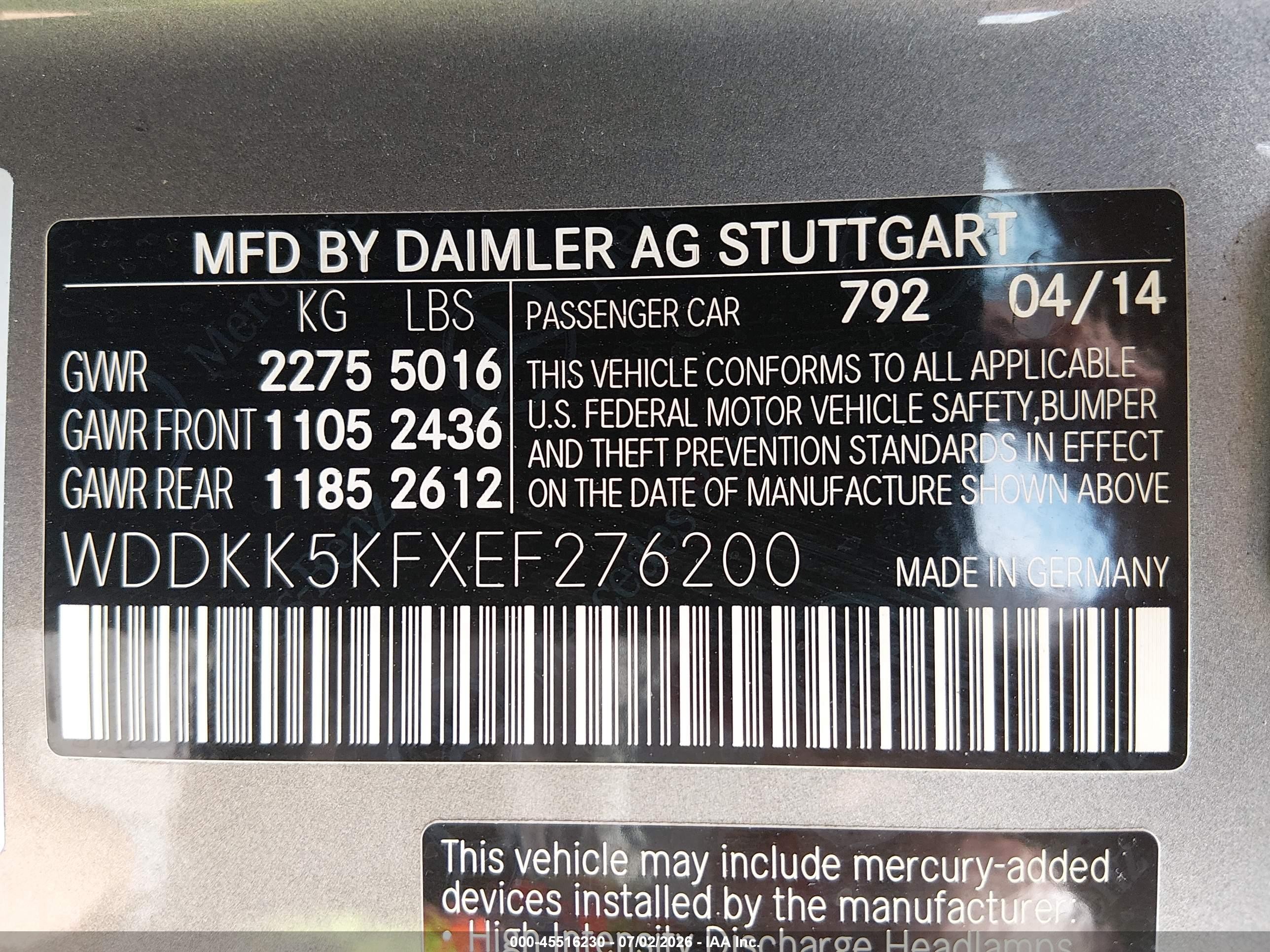 2014 Mercedes-benz E 350 Gray vin: WDDKK5KFXEF276200