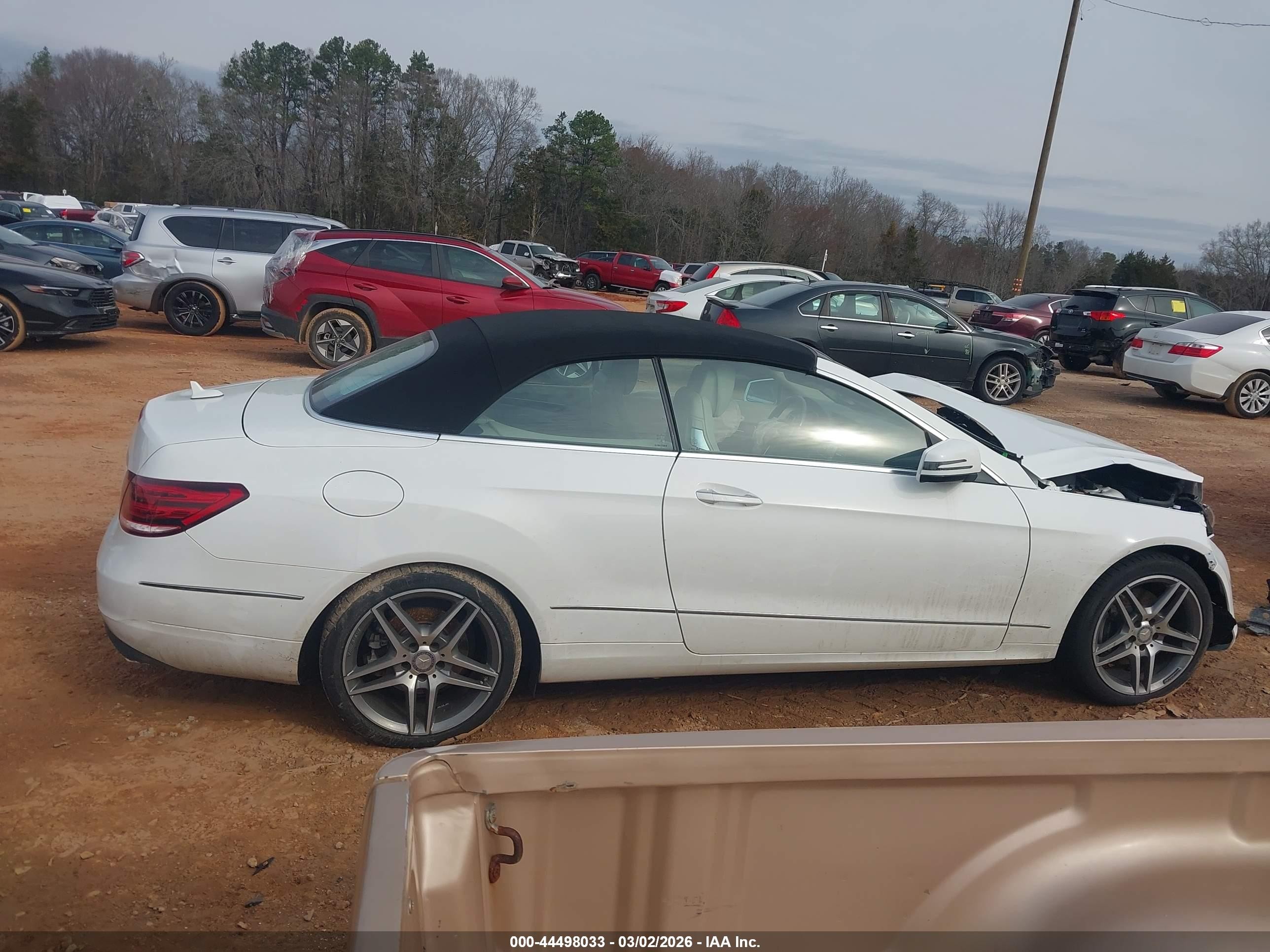 2015 Mercedes-benz E 400   Белый vin: WDDKK6FF0FF311120
