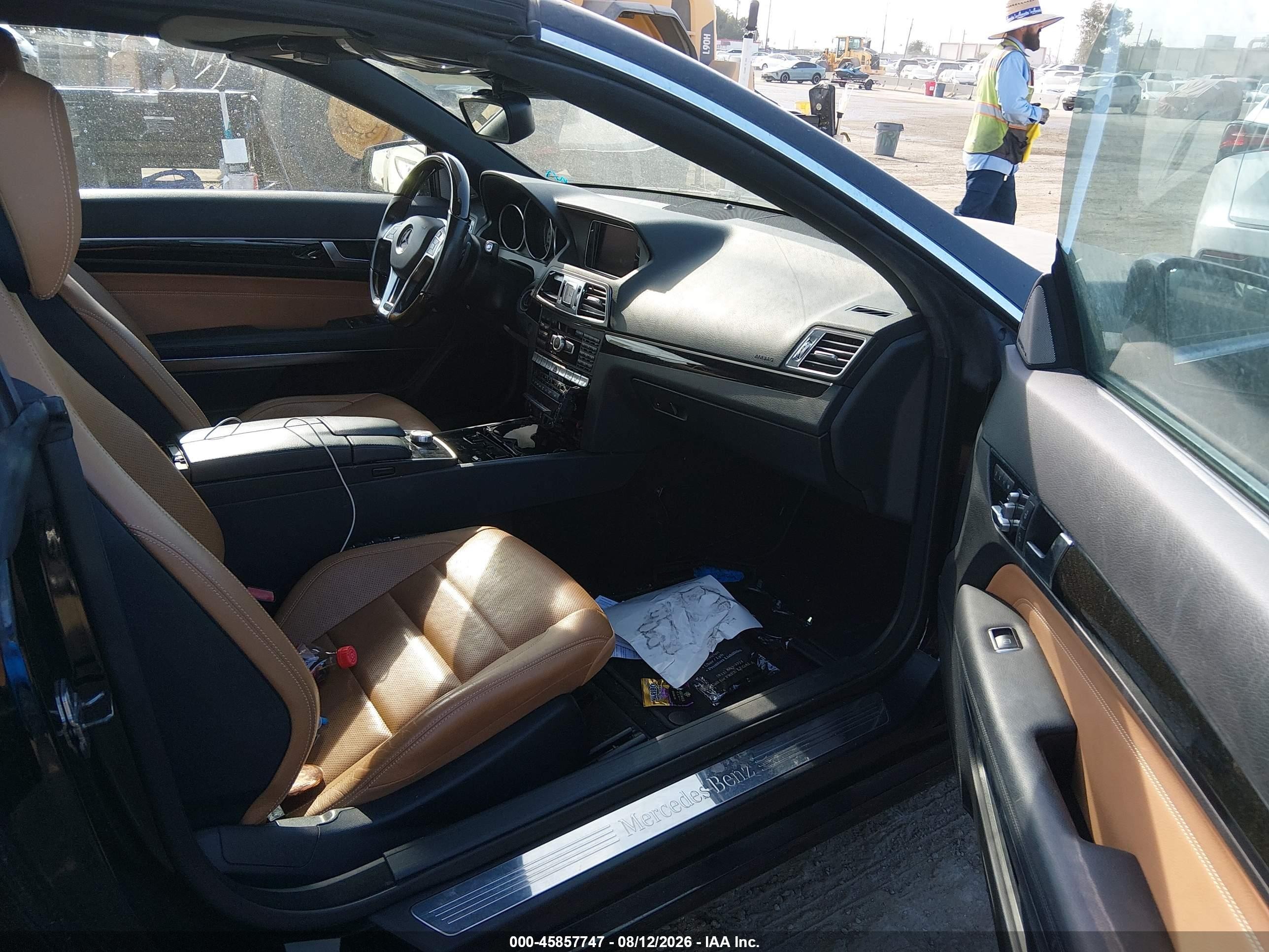 2015 Mercedes-benz E 400 Черный vin: WDDKK6FF1FF305147
