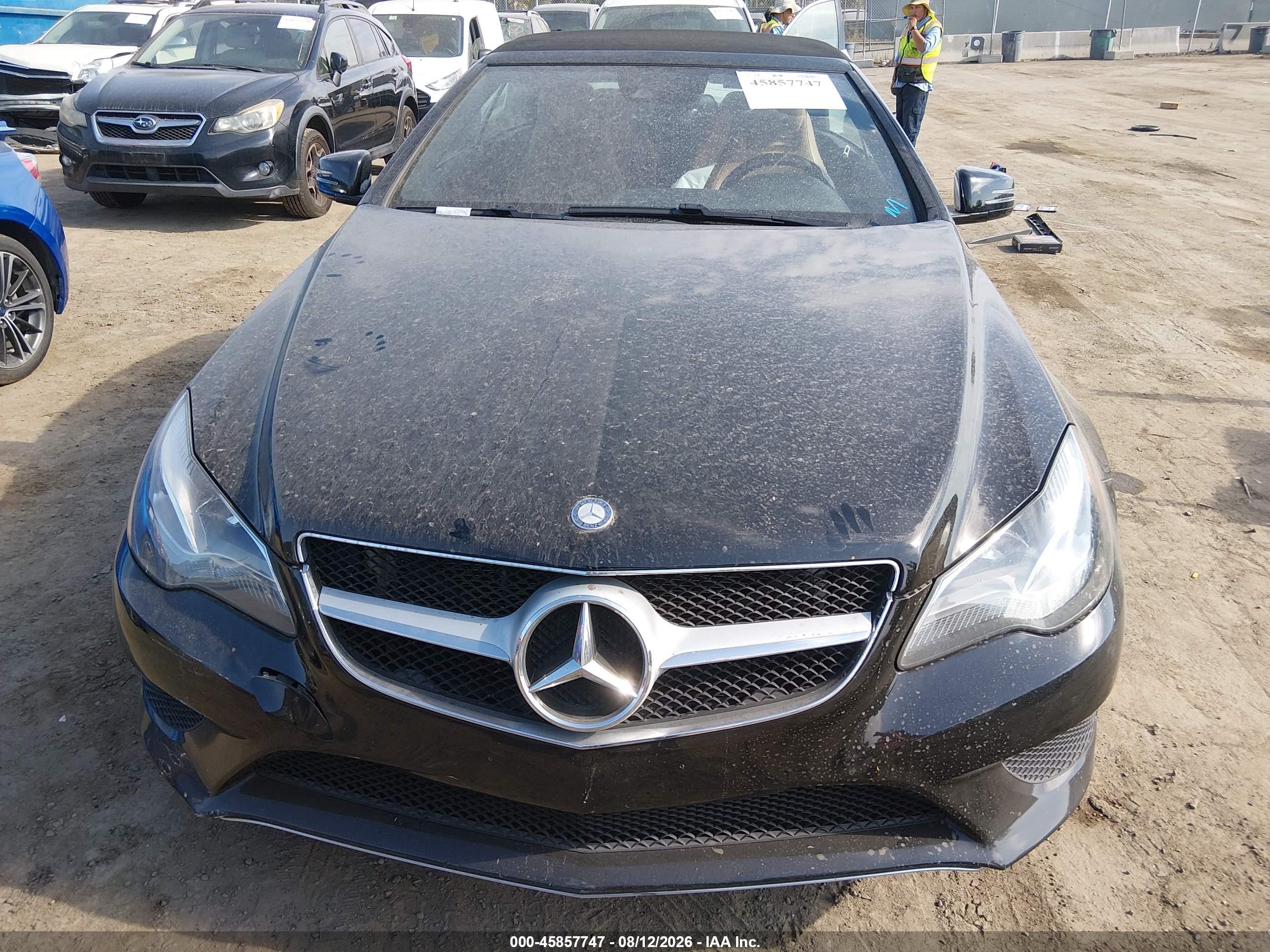 2015 Mercedes-benz E 400 Черный vin: WDDKK6FF1FF305147