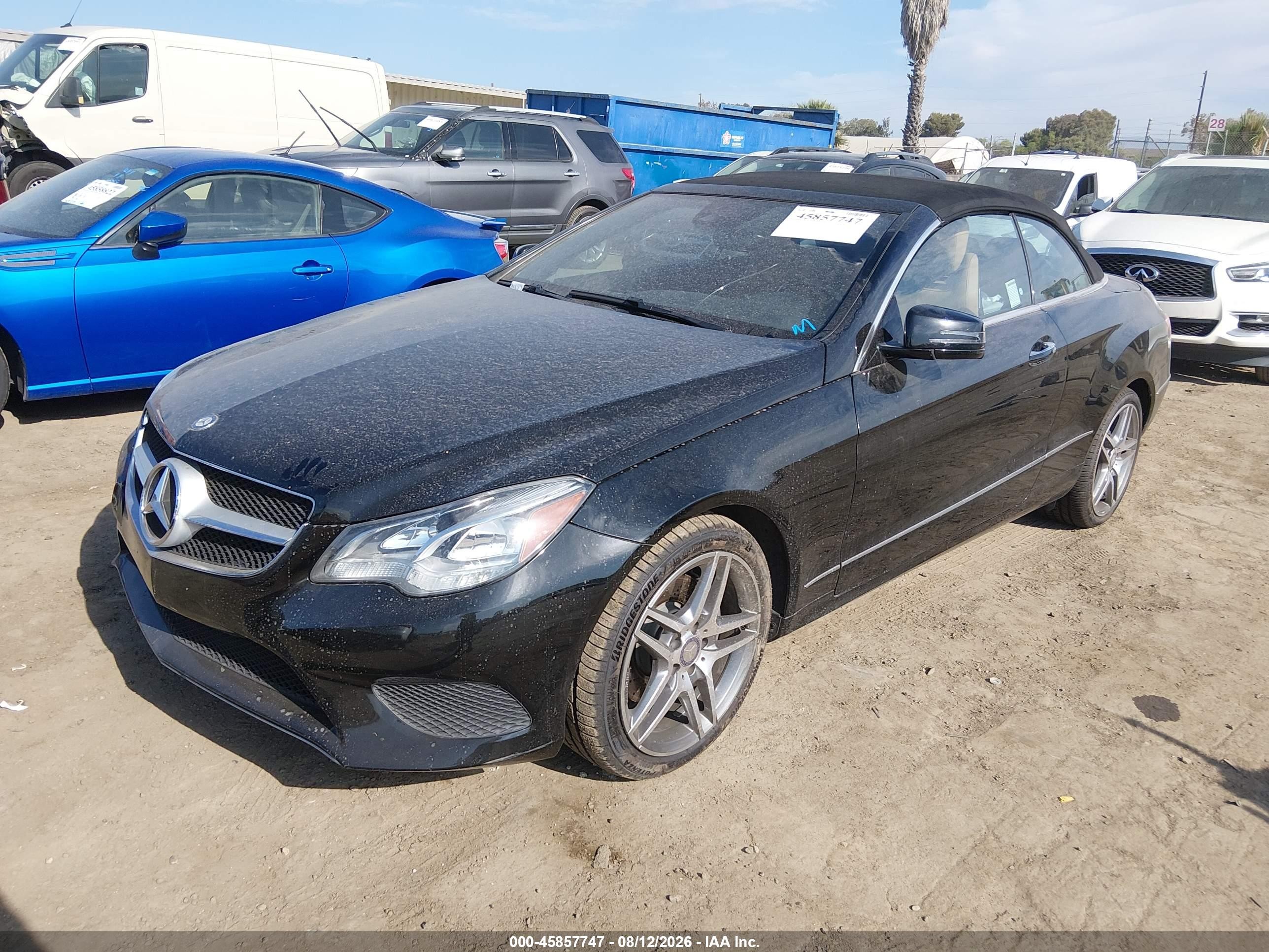 2015 Mercedes-benz E 400 Черный vin: WDDKK6FF1FF305147