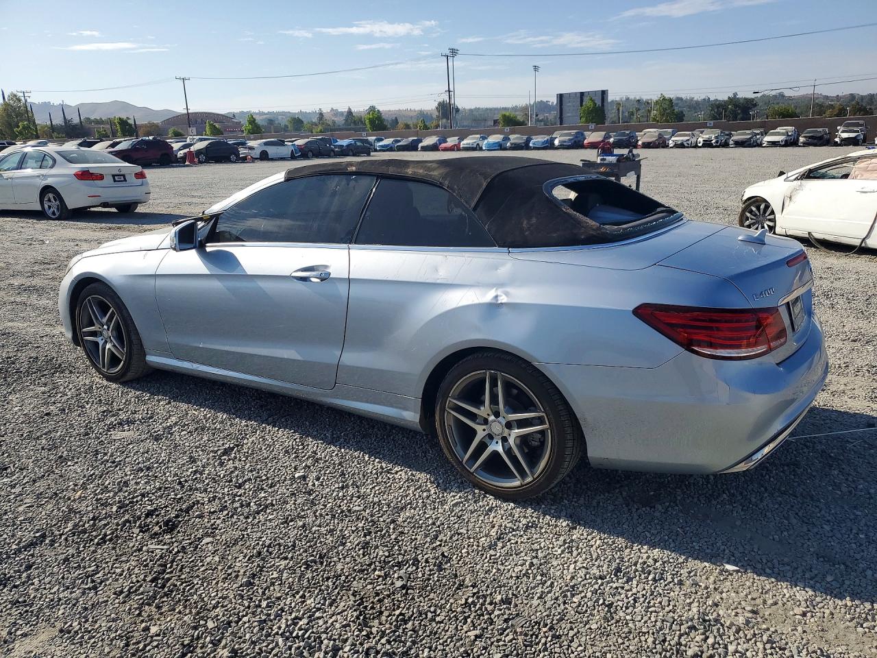 2016 Mercedes-benz E 400 Silver vin: WDDKK6FF1GF332074
