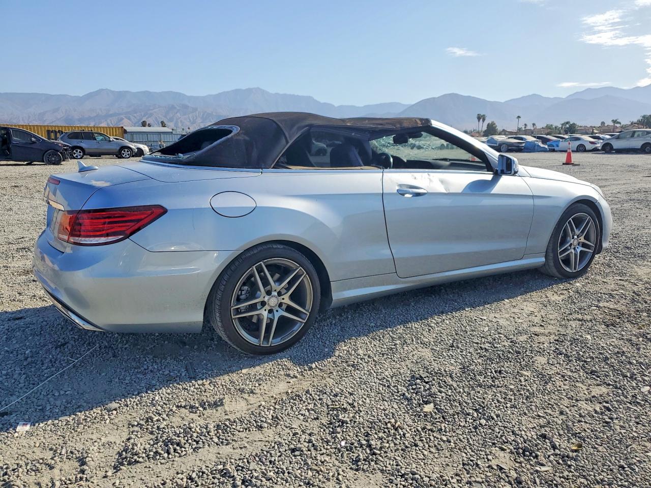 2016 Mercedes-benz E 400 Silver vin: WDDKK6FF1GF332074