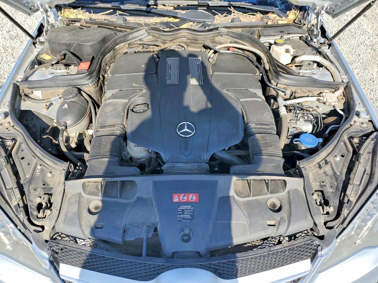 2016 Mercedes-benz E 400 Silver vin: WDDKK6FF1GF332074