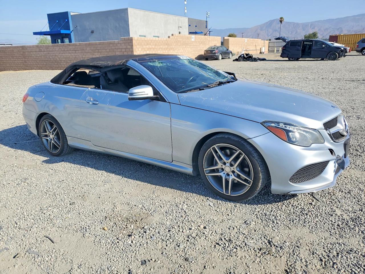 2016 Mercedes-benz E 400 Silver vin: WDDKK6FF1GF332074