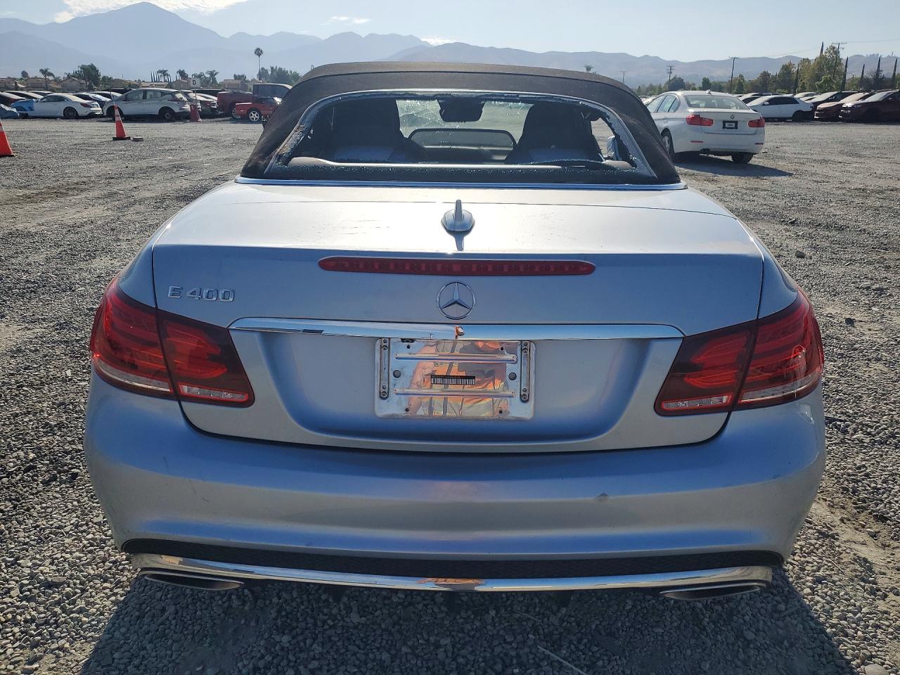 2016 Mercedes-benz E 400 Silver vin: WDDKK6FF1GF332074