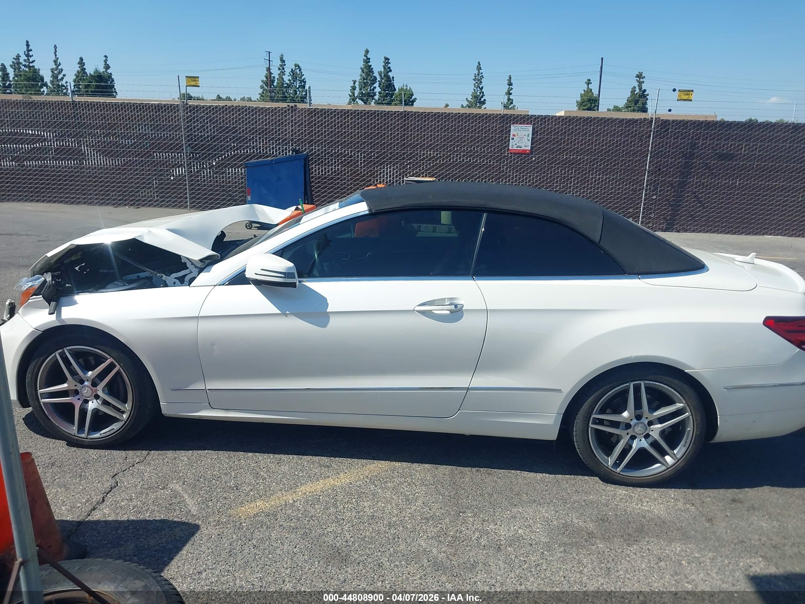 2015 Mercedes-benz E 400   White vin: WDDKK6FF3FF304954