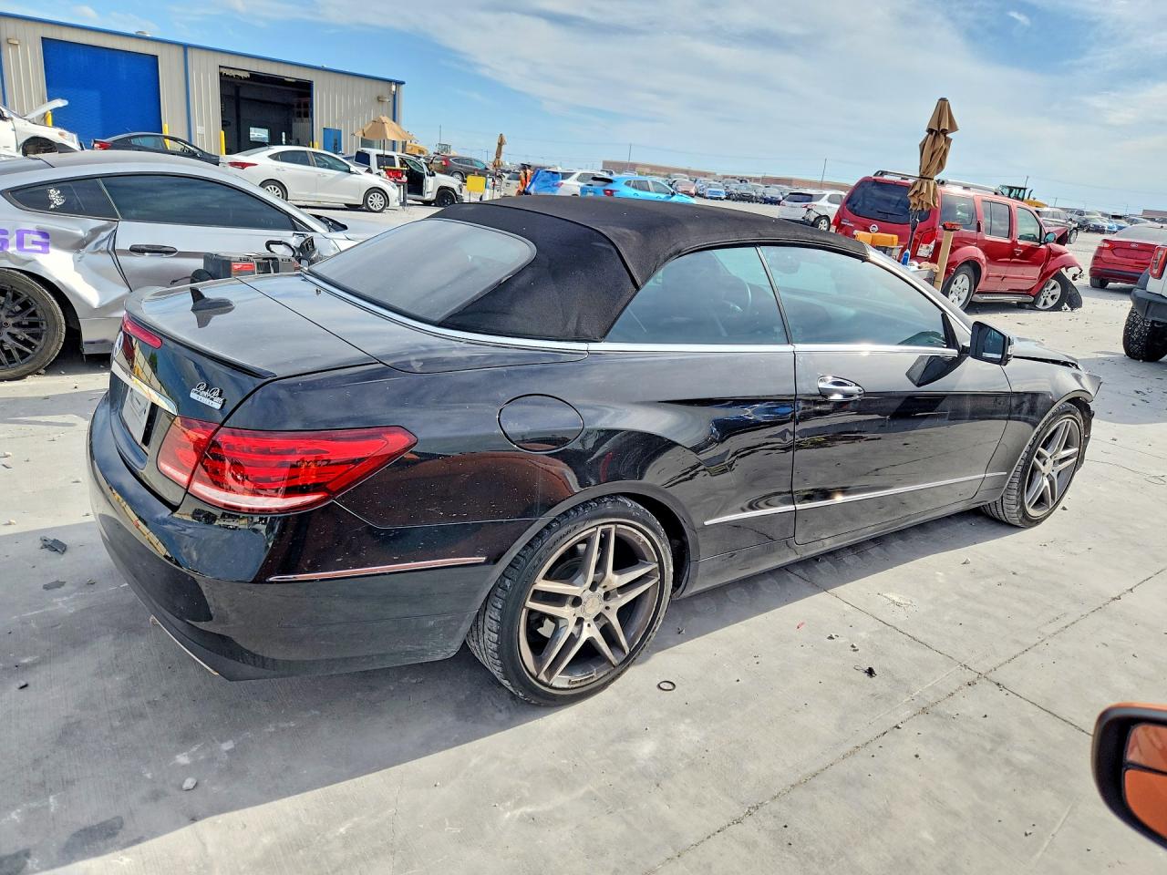 2015 Mercedes-benz E 400 Black vin: WDDKK6FF4FF306941