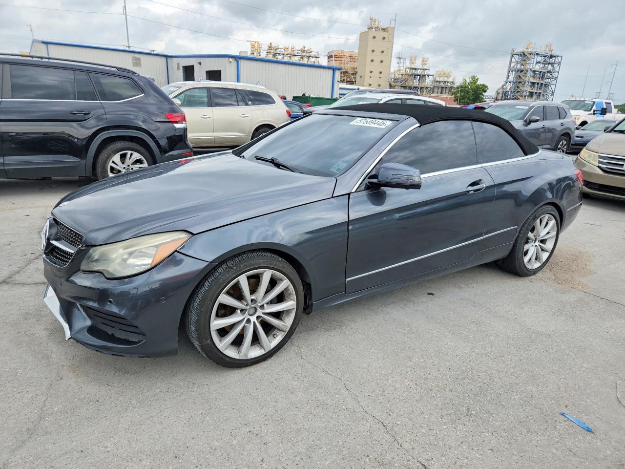 2015 Mercedes-benz E 400 Gray vin: WDDKK6FF6FF307556