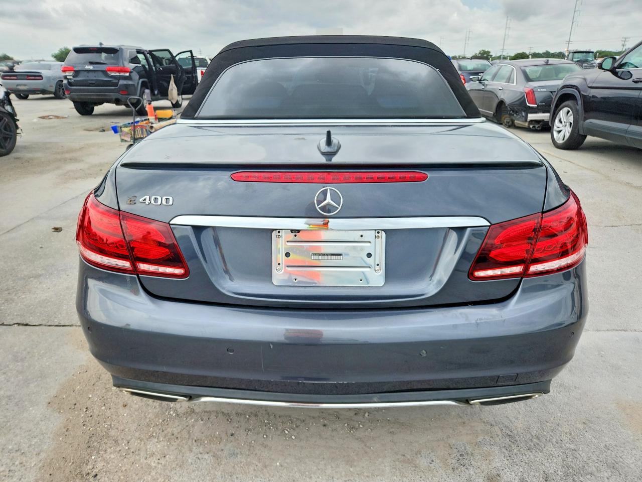 2015 Mercedes-benz E 400 Gray vin: WDDKK6FF6FF307556