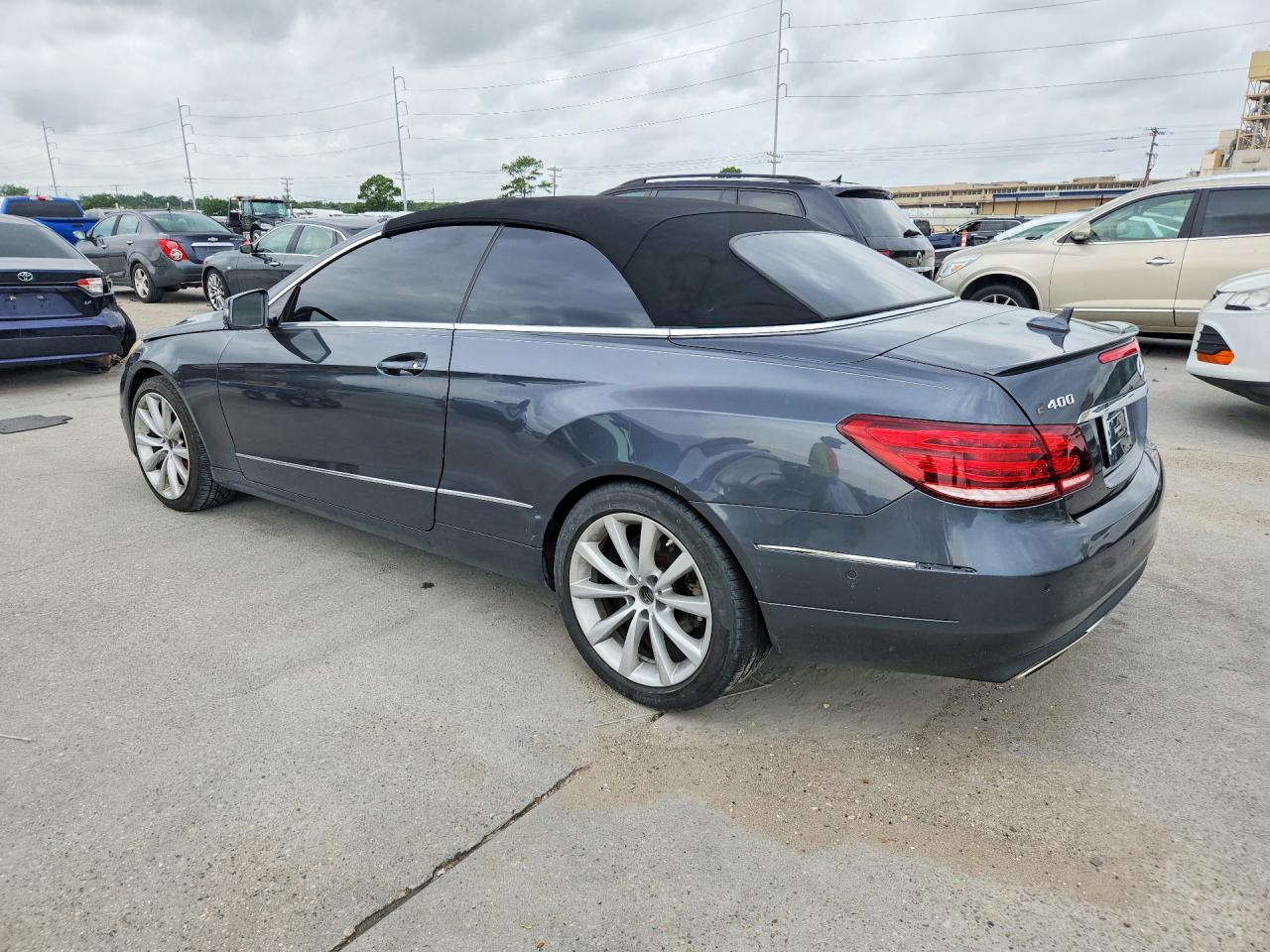 2015 Mercedes-benz E 400 Gray vin: WDDKK6FF6FF307556