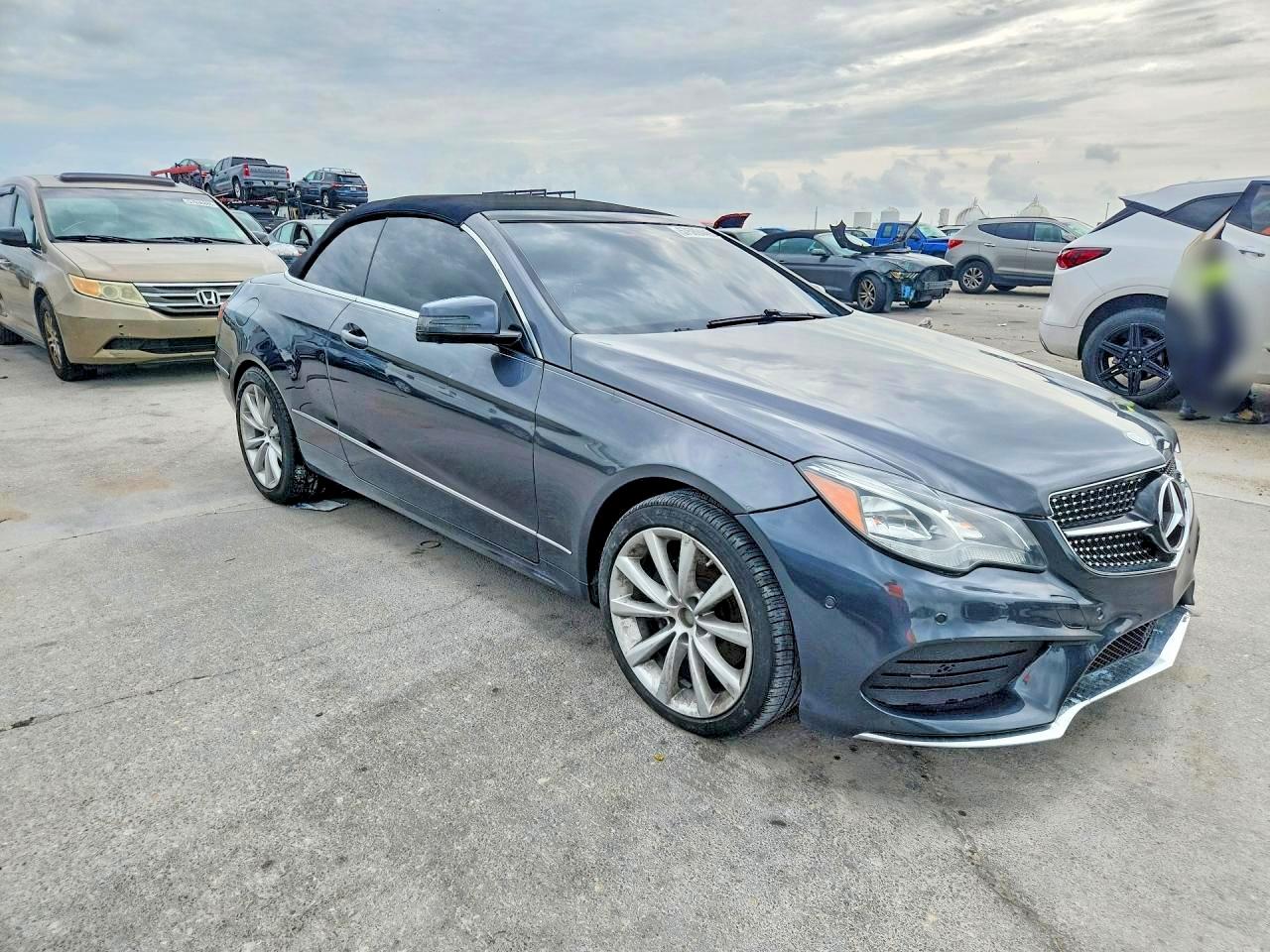 2015 Mercedes-benz E 400 Gray vin: WDDKK6FF6FF307556