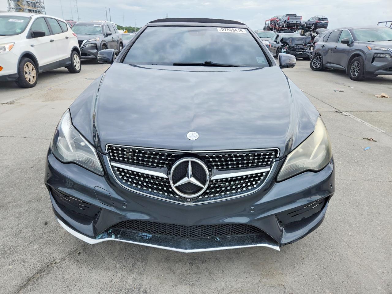 2015 Mercedes-benz E 400 Gray vin: WDDKK6FF6FF307556
