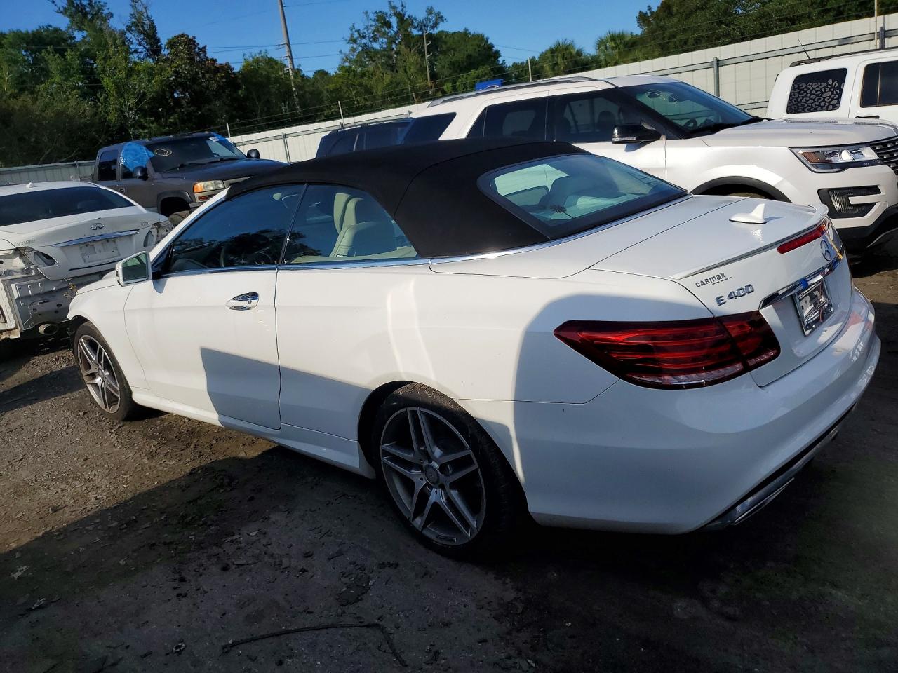 2016 Mercedes-benz E 400 Белый vin: WDDKK6FF6GF324780