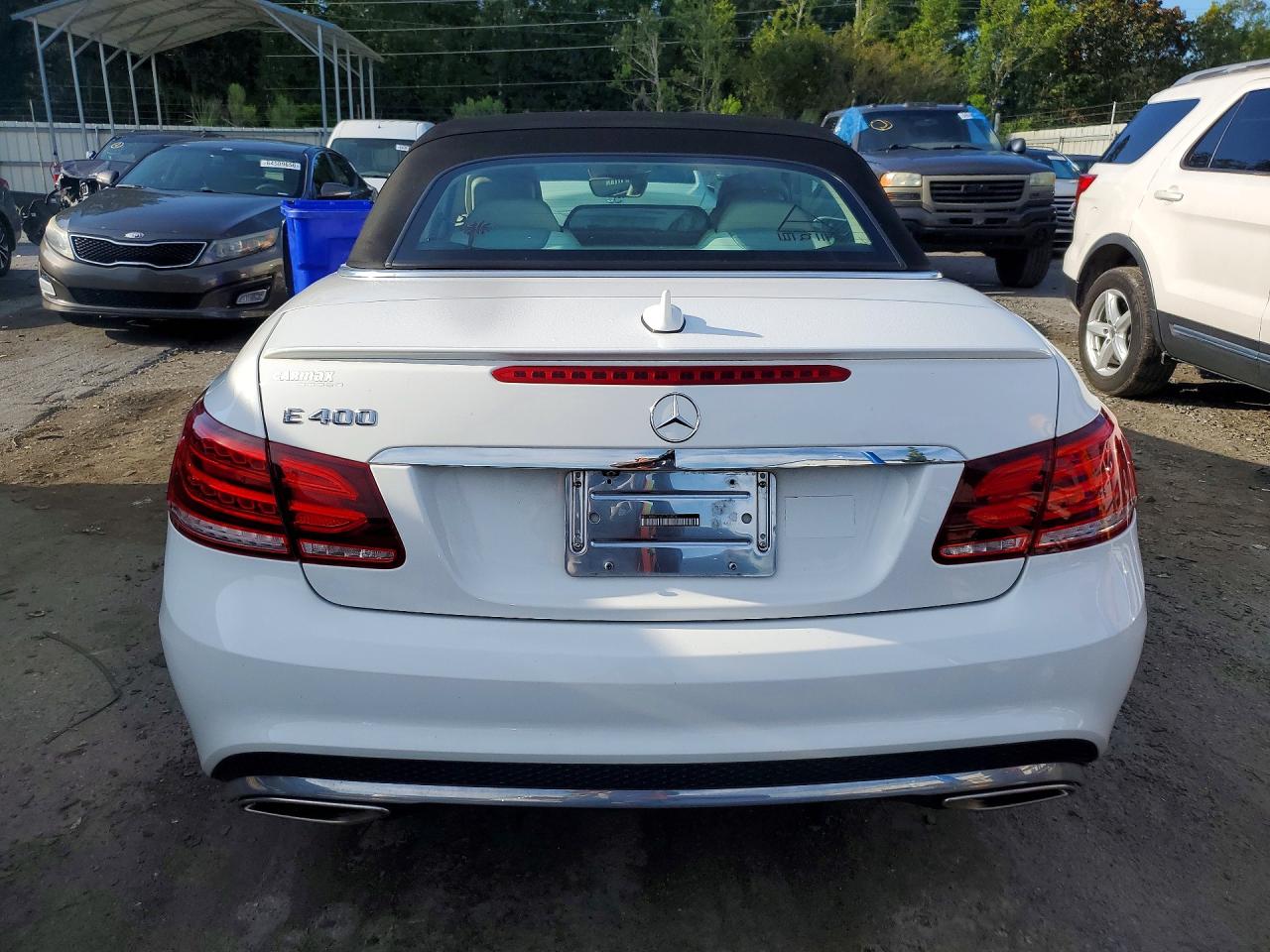 2016 Mercedes-benz E 400 Белый vin: WDDKK6FF6GF324780