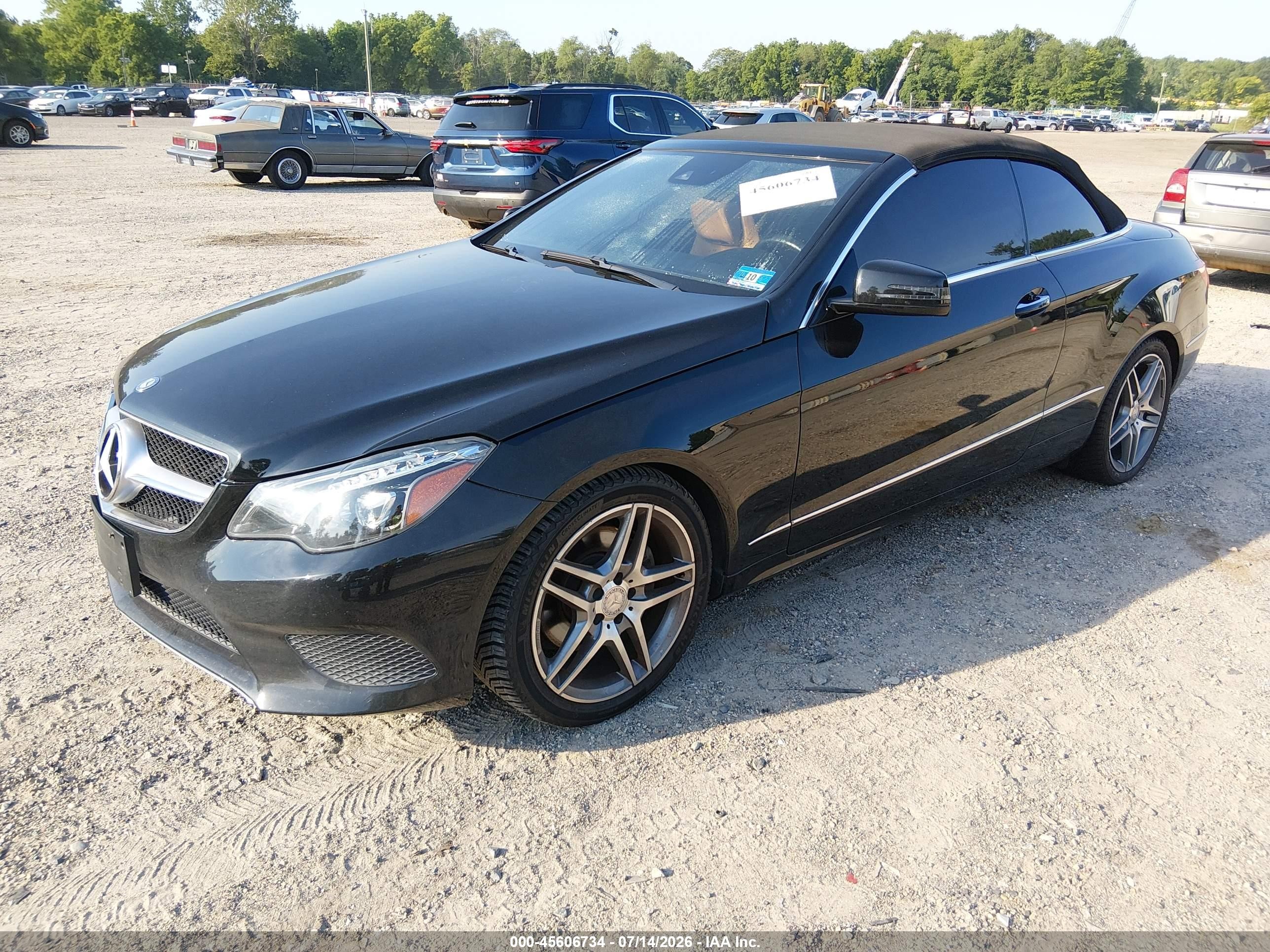 2015 Mercedes-benz E 400   Черный vin: WDDKK6FF7FF304326