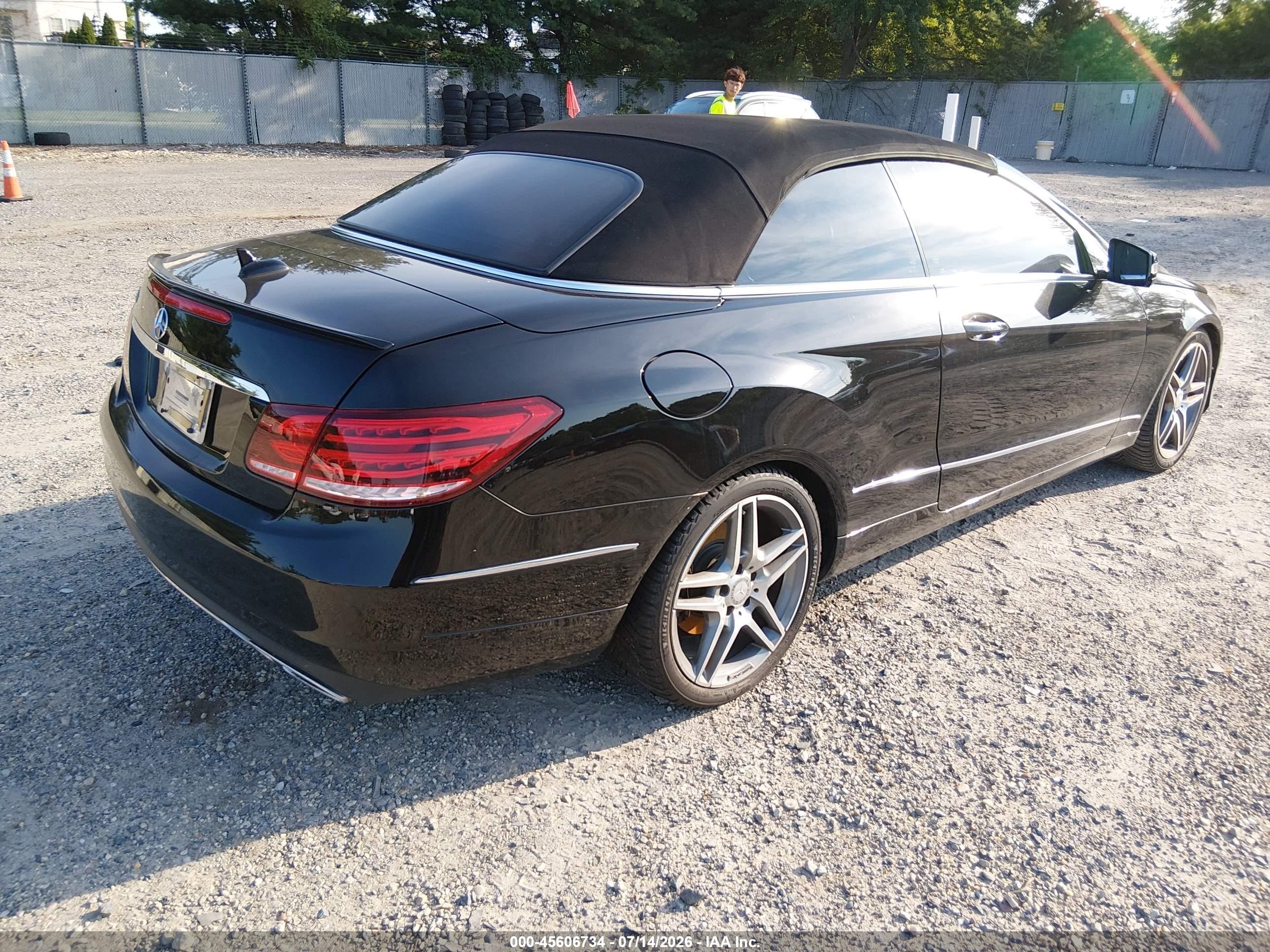 2015 Mercedes-benz E 400   Черный vin: WDDKK6FF7FF304326