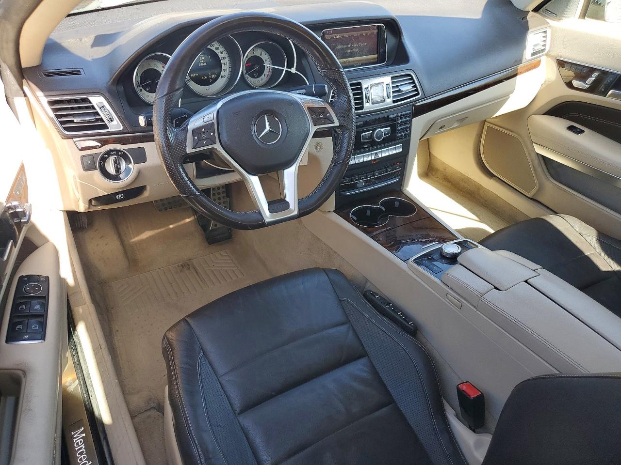 2014 Mercedes-benz E 550 Brown vin: WDDKK7DF5EF246305