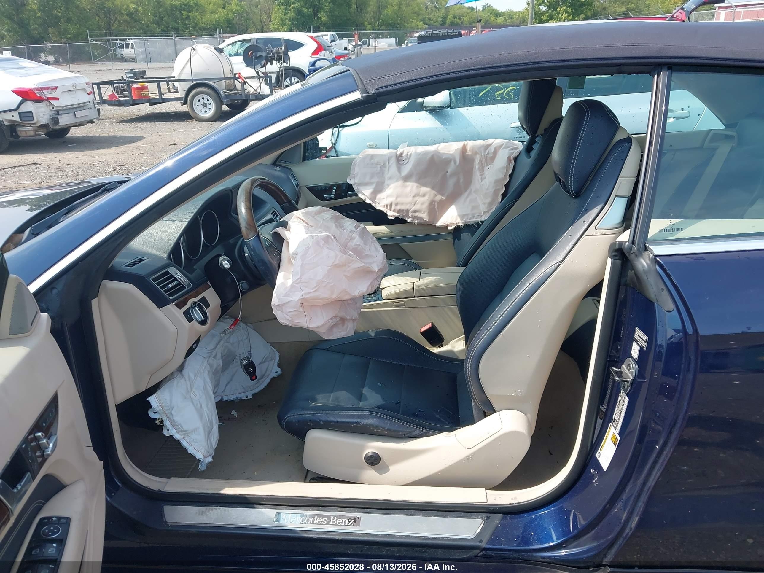 2015 Mercedes-benz E 550 Blue vin: WDDKK7DF5FF311784