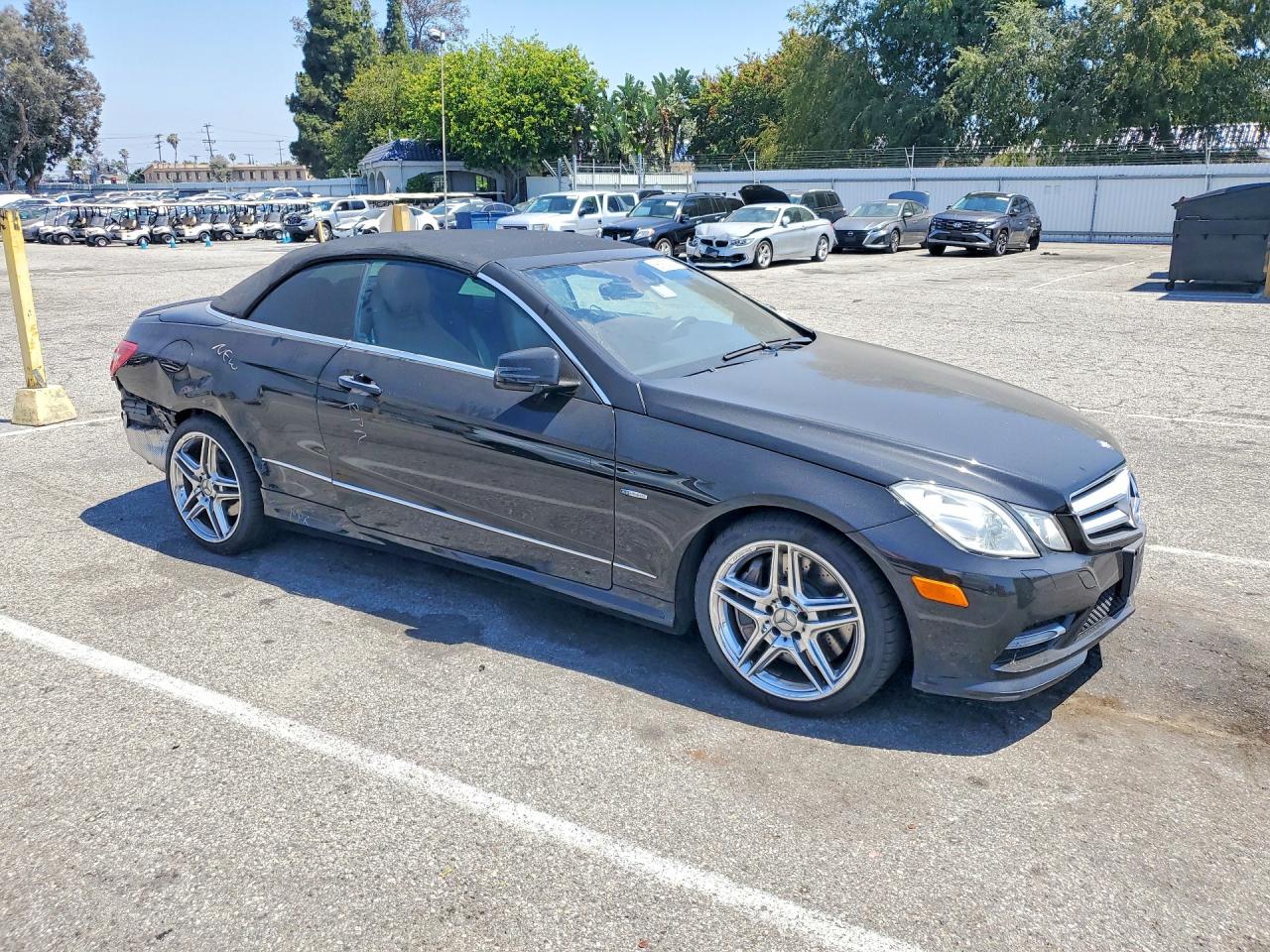 2012 Mercedes-benz E 550 Black vin: WDDKK7DF7CF158109