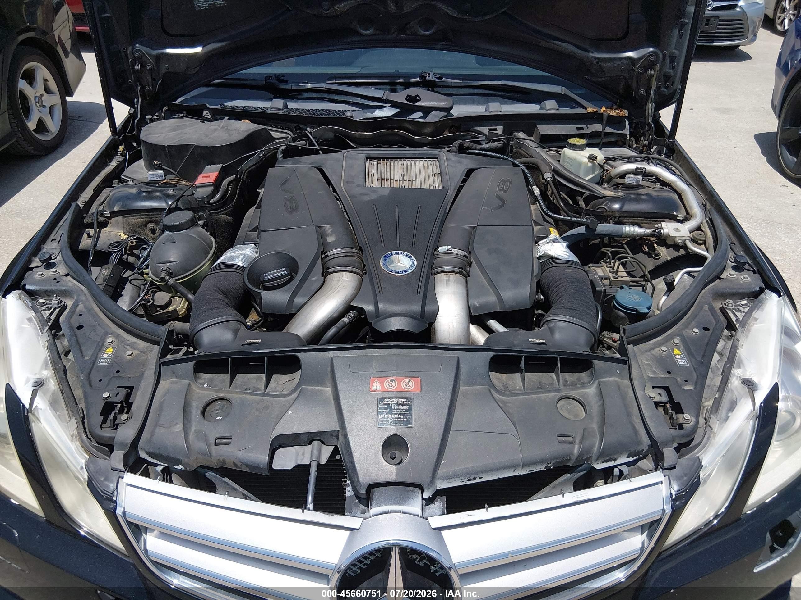2012 Mercedes-benz E 550   Black vin: WDDKK7DF9CF161724