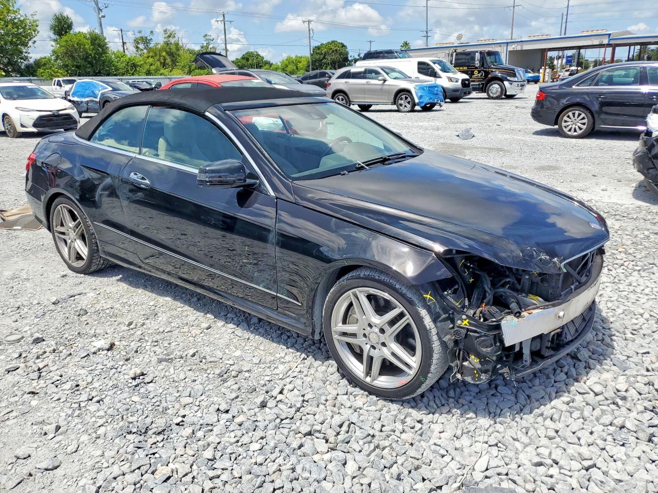 2013 Mercedes-benz E 550 Черный vin: WDDKK7DF9DF183417