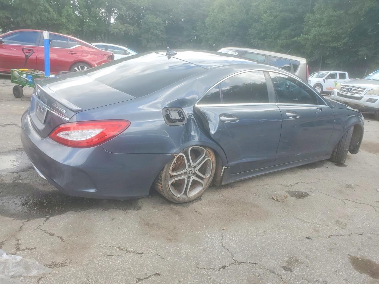 2015 Mercedes-benz Cls 400 Charcoal vin: WDDLJ6FB1FA134286