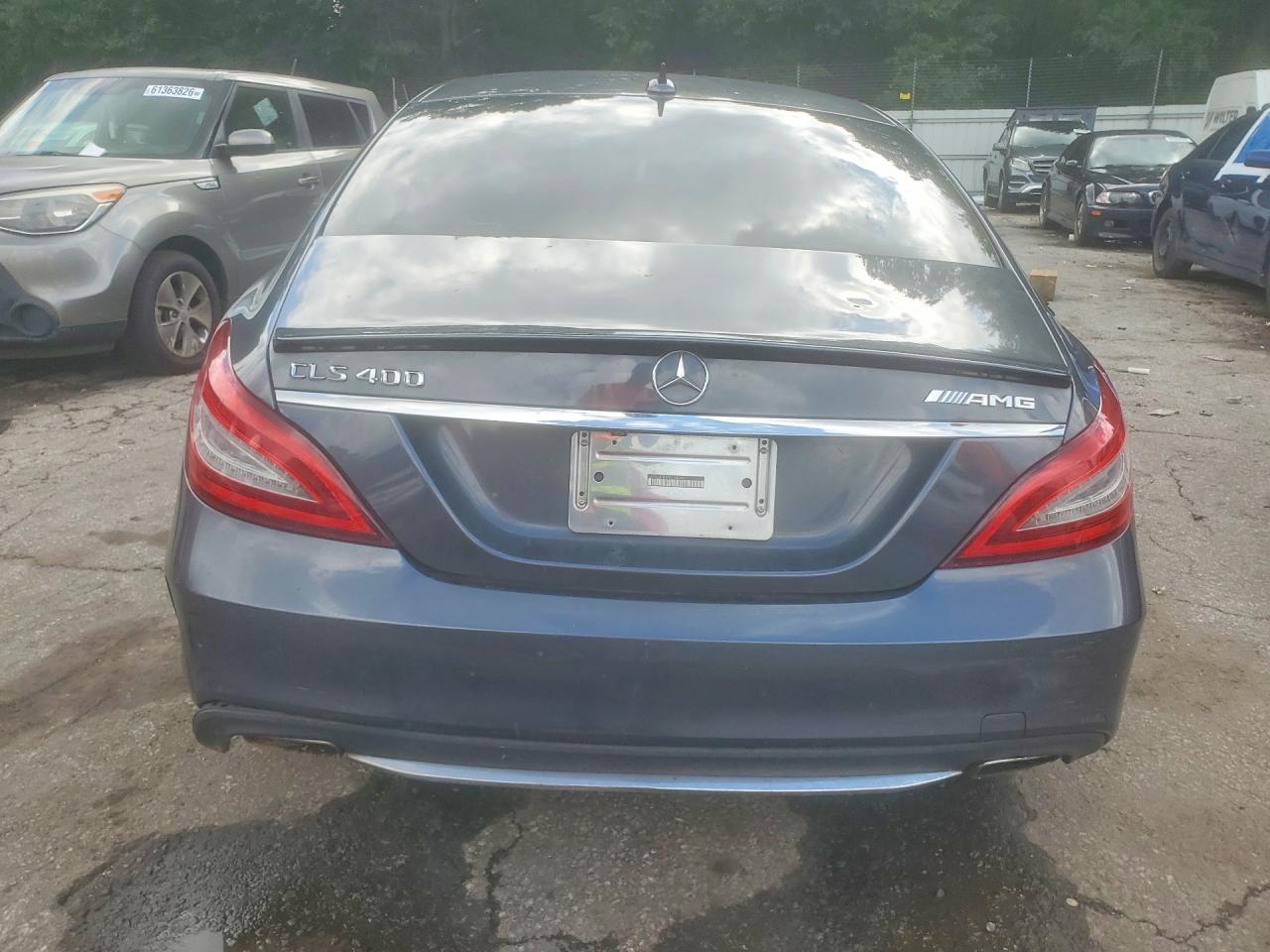 2015 Mercedes-benz Cls 400 Charcoal vin: WDDLJ6FB1FA134286